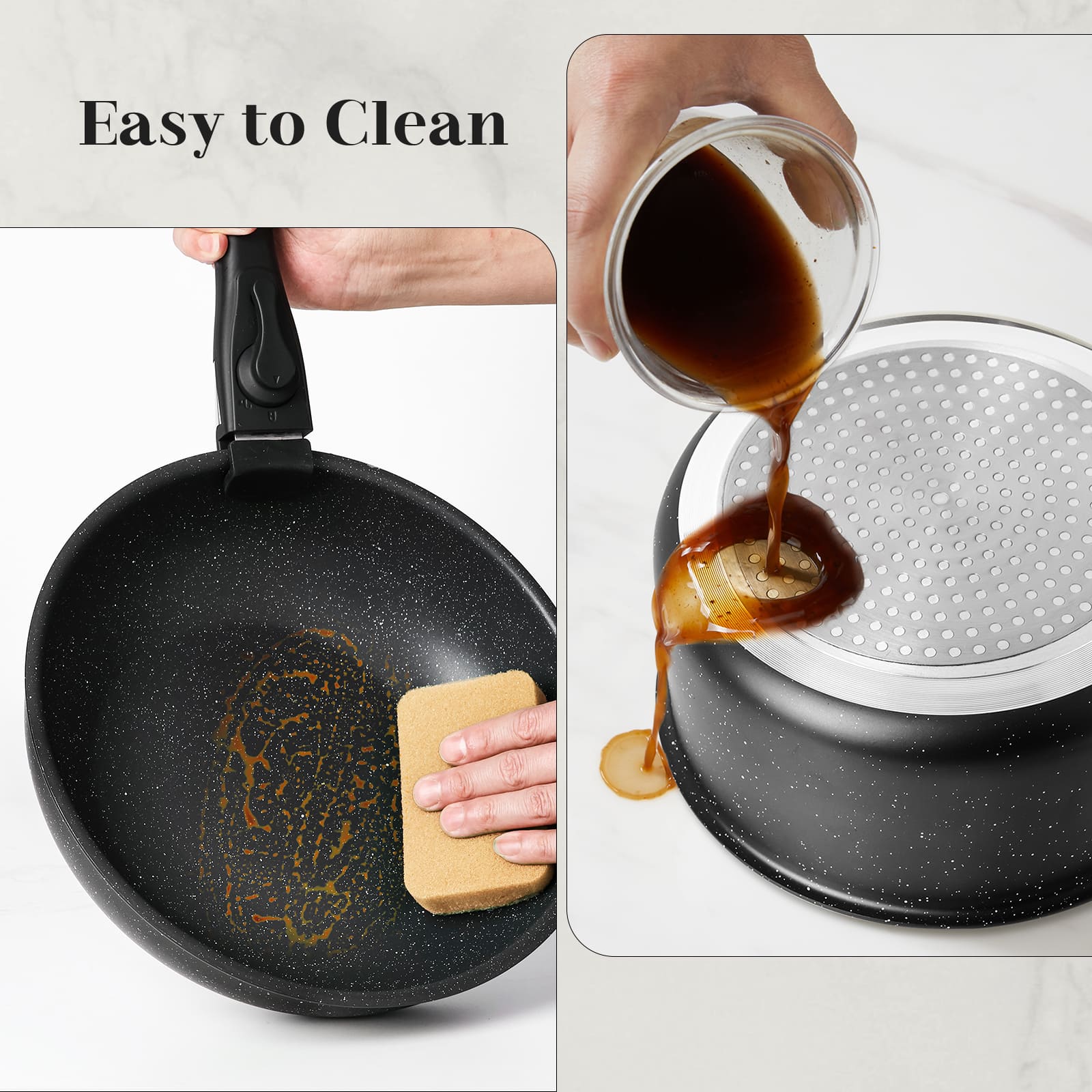 Sweetcrispy L-CJ-12T01-BK Cooking-Pans-Skillets - View #4