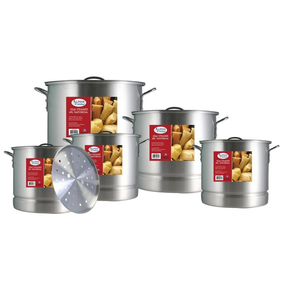 Alpine Cuisine Non Stick Aluminum Cooking Pot (Variety Sizes) - Holy Land  Grocery