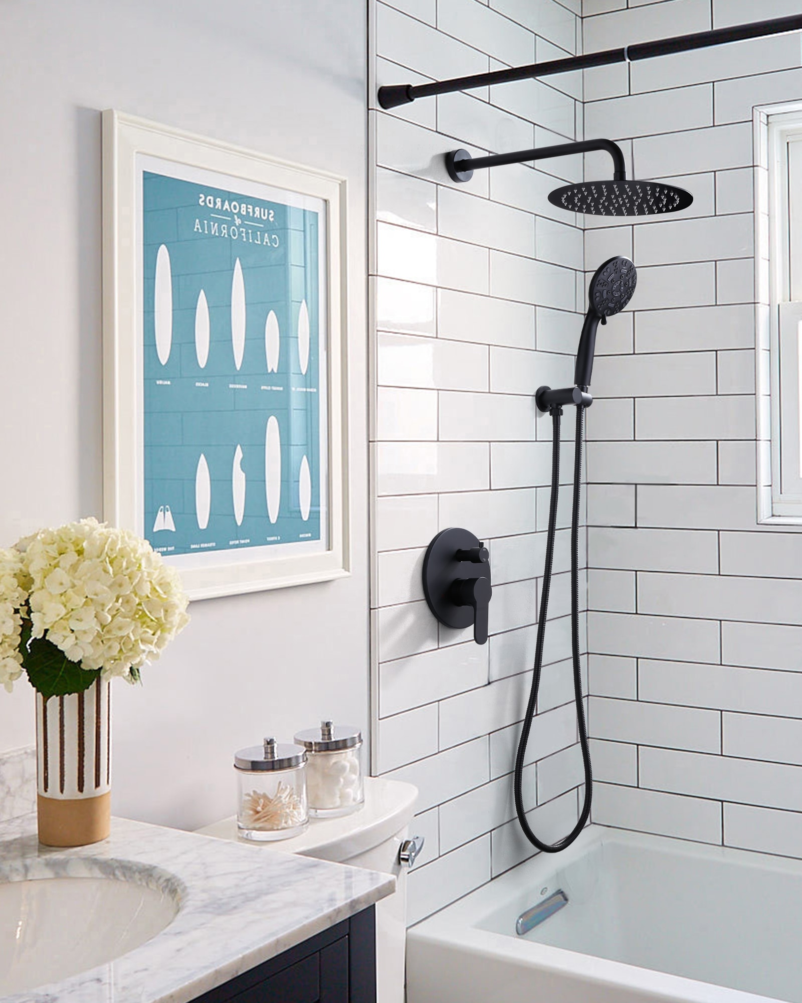 WOWOW 3091800D-10 Showerhead-Bar-Panels - View #2