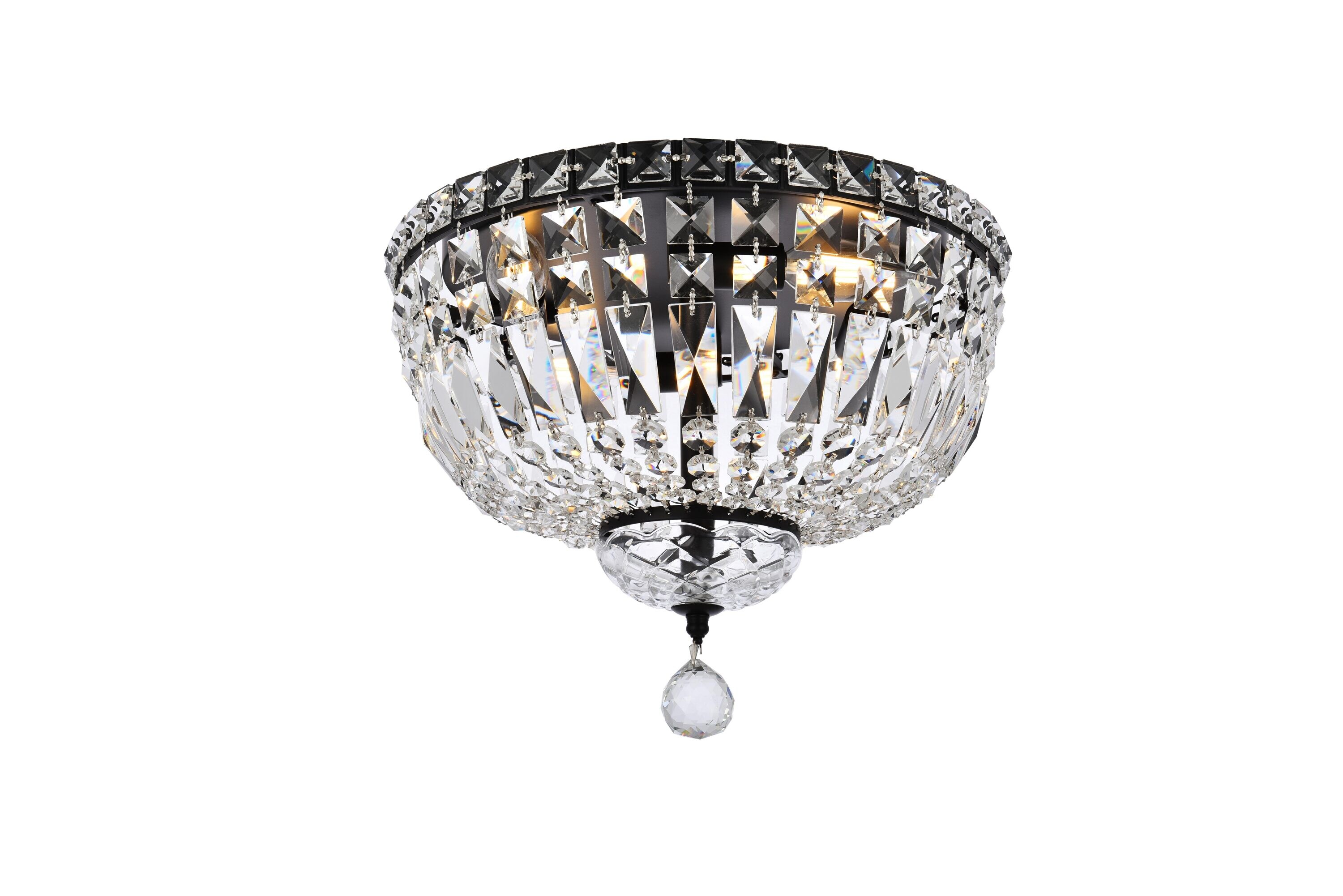 Elegant Decor HFV7584F14BKRC flushmounts - View #3