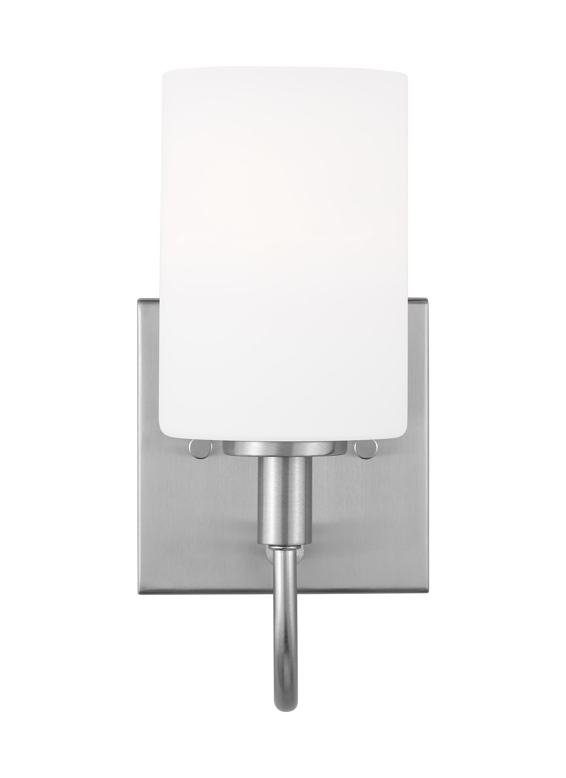 Generation Lighting 4157101EN3-962 Oak Moore 10-in 1 -Light Brushed Nickel Traditional Vanity light