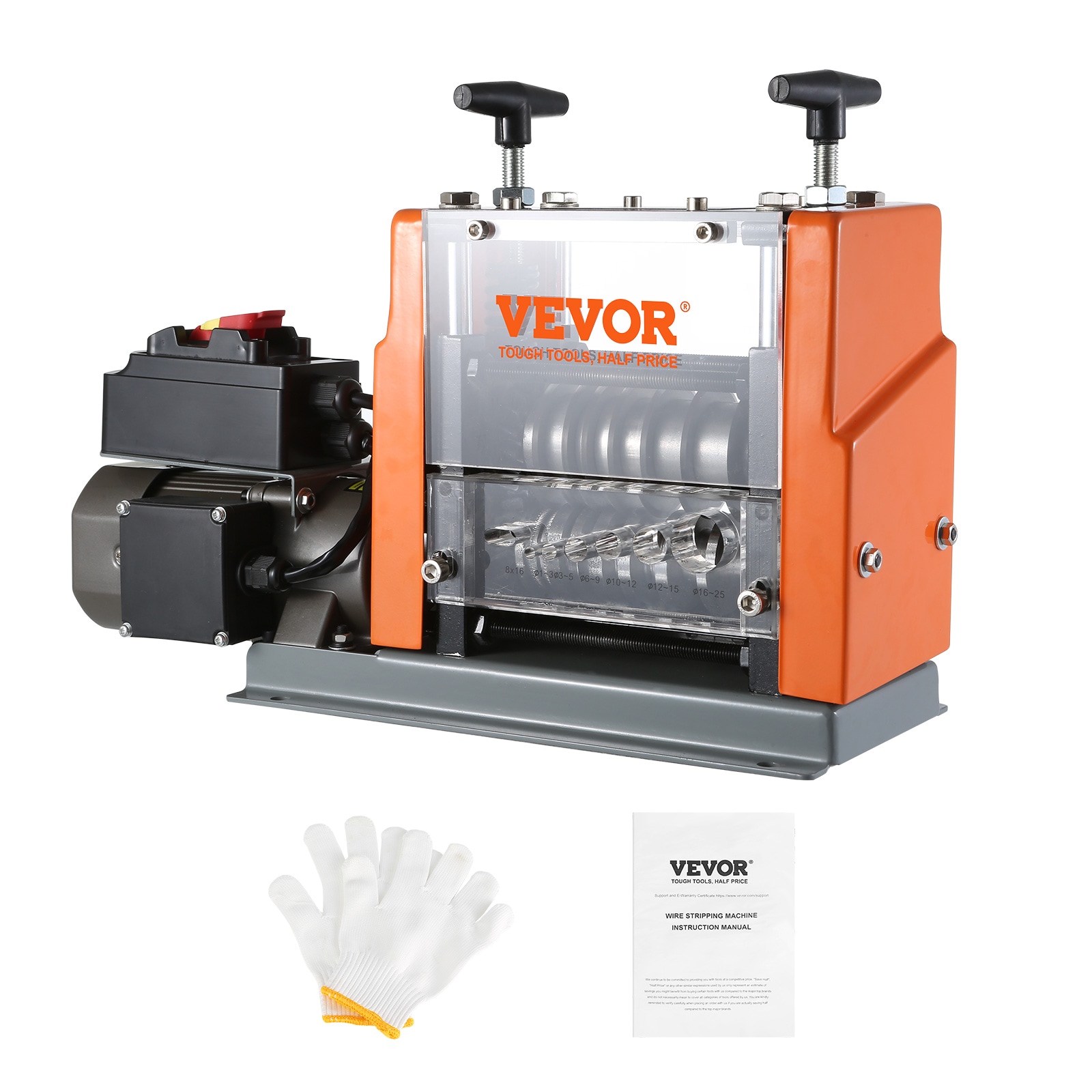 VEVOR BXJL60W1525MM4XMQV1 60W Automatic Wire Stripper Heat recovery Air Exchanger