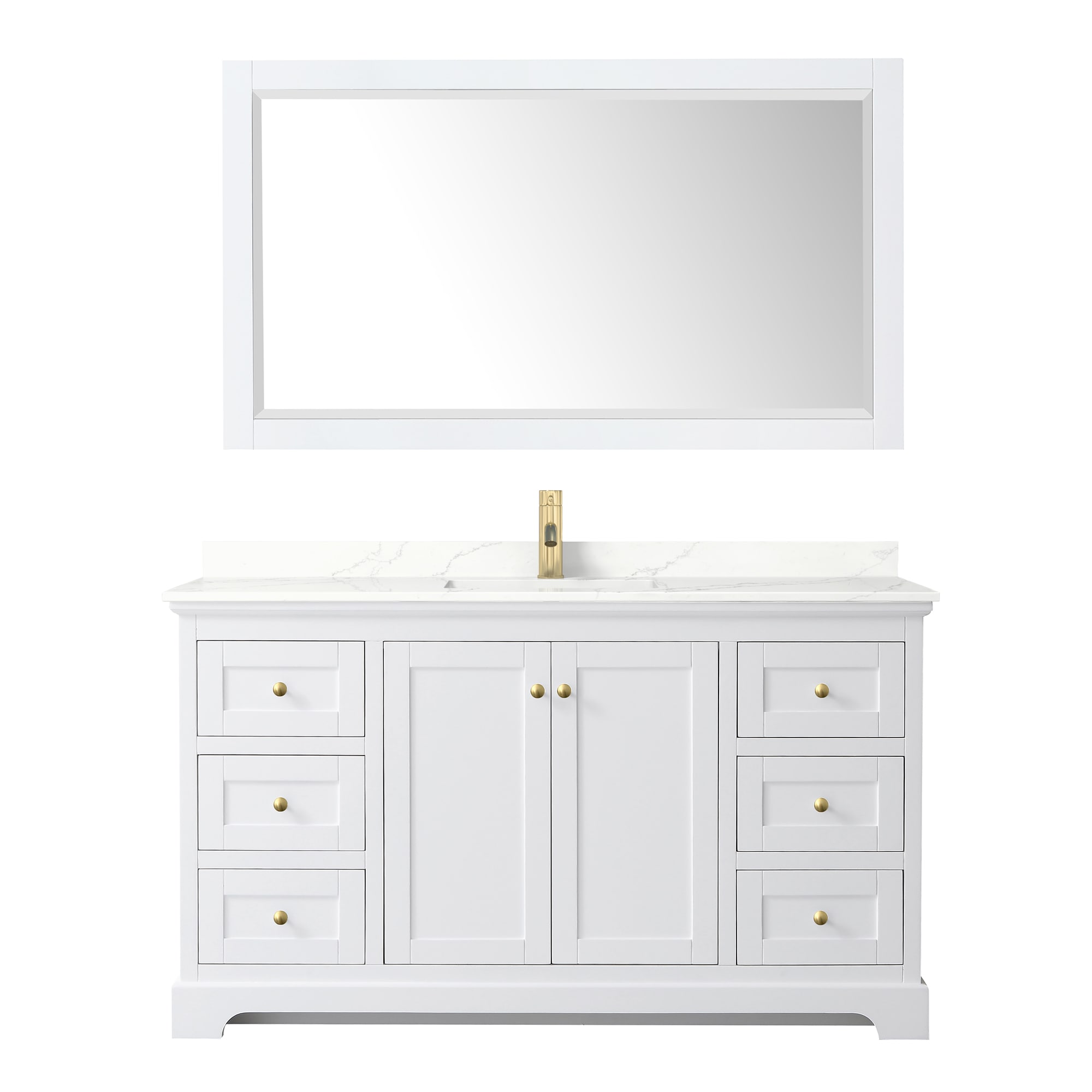 Wyndham Collection WCV232360SWGGTUNSM58 Bath-Vanity-Combo - View #2