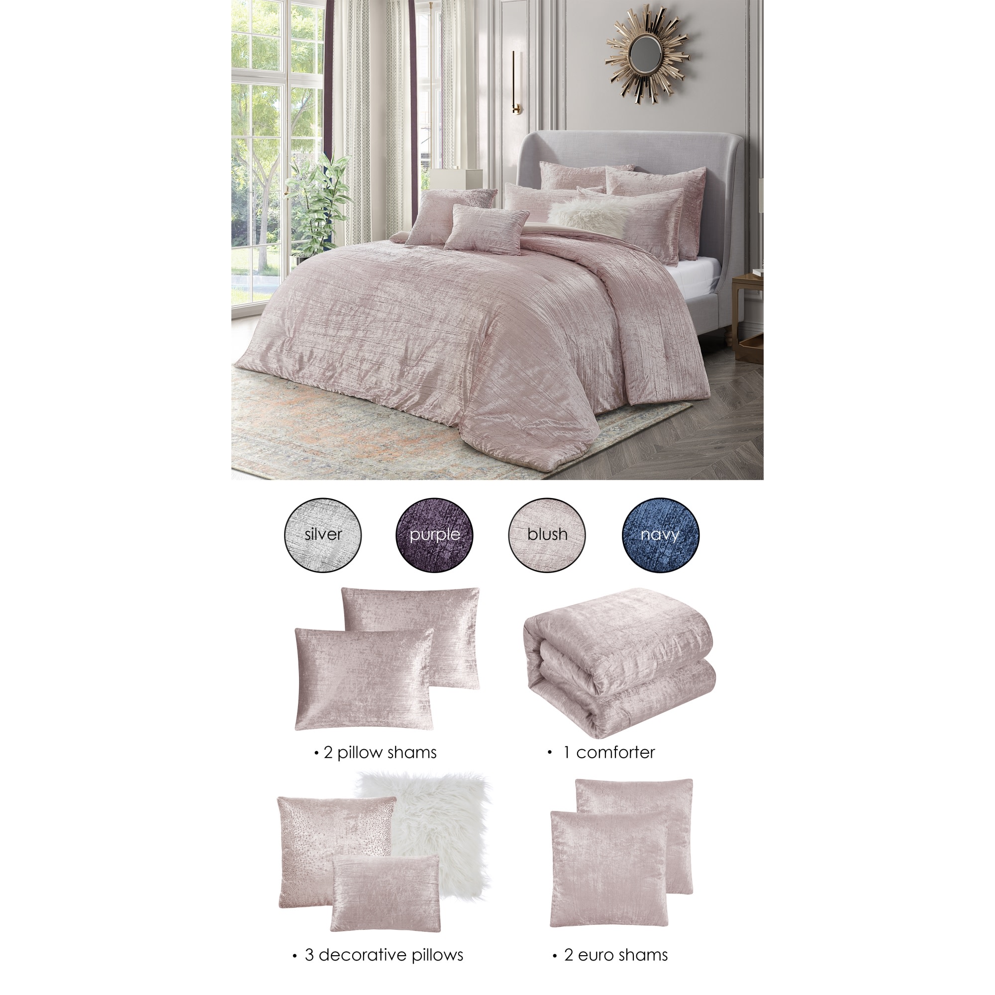 Grace Living GCS373-02BHK-LS Comforters-And-Bedspreads - View #3