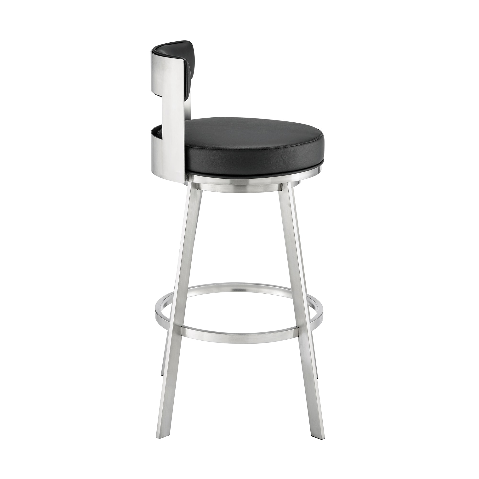 Armen Living LCFLBABSBLK30 stools - View #3