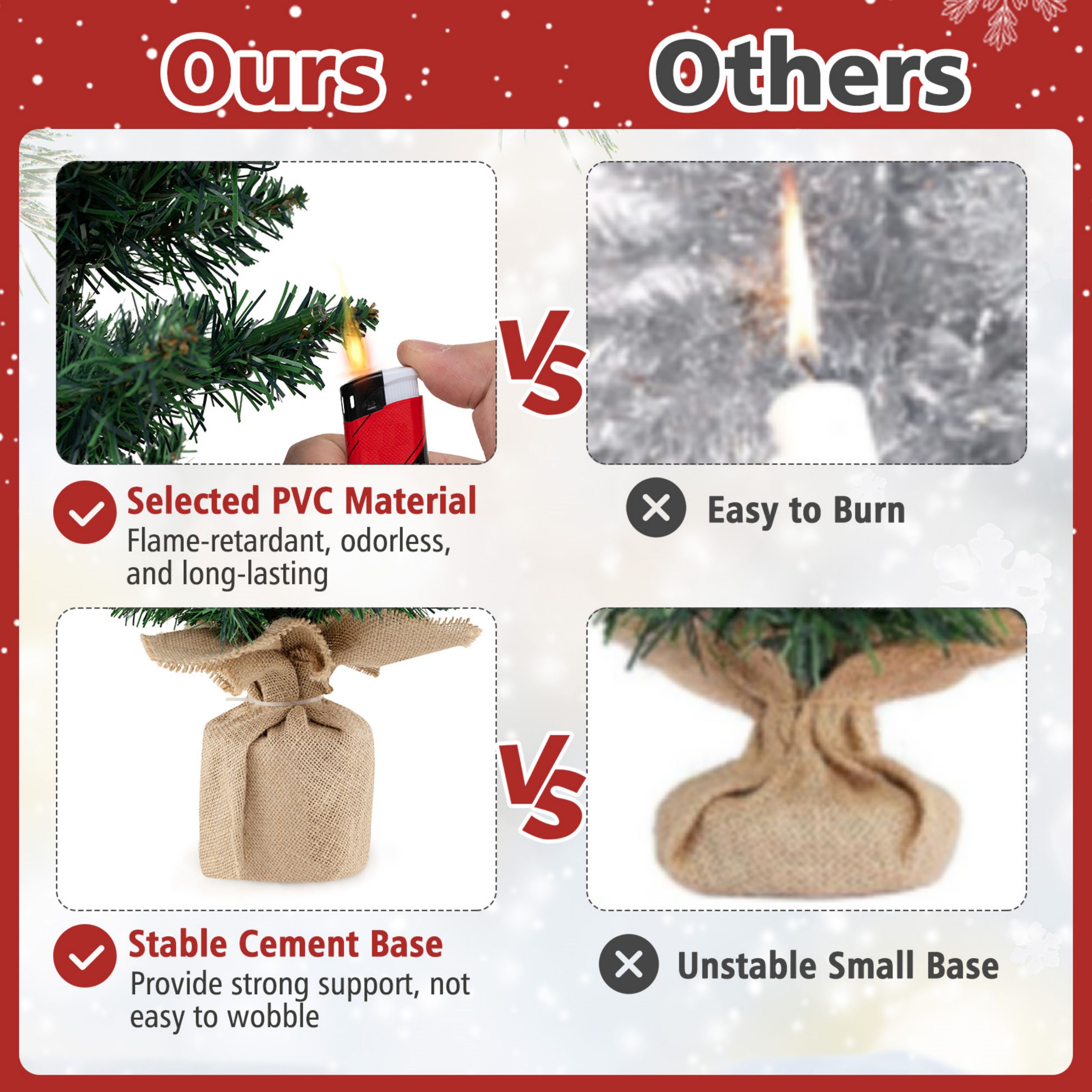 LIVIZA HYZ25003US Artificial-Christmas-Trees - View #6