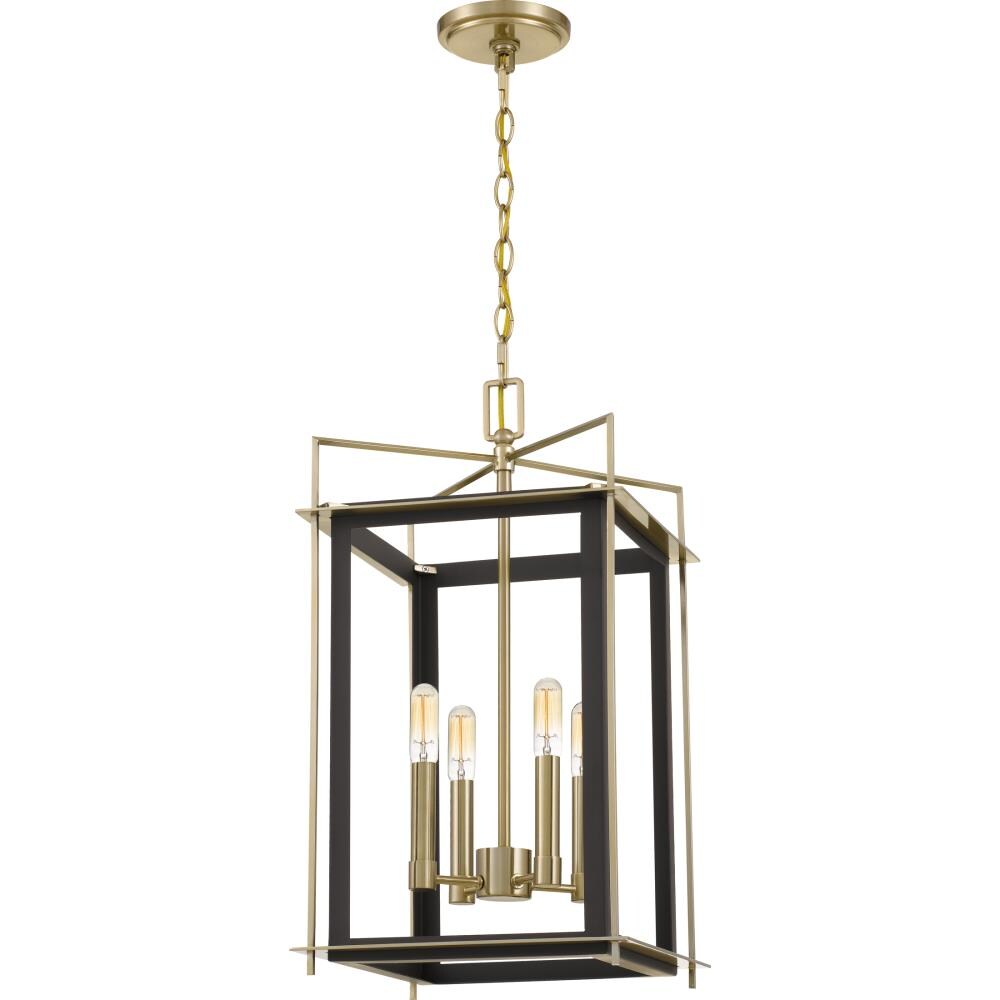 Quoizel ACT5204WT Architect 4-Light Western Bronze Transitional Chandelier