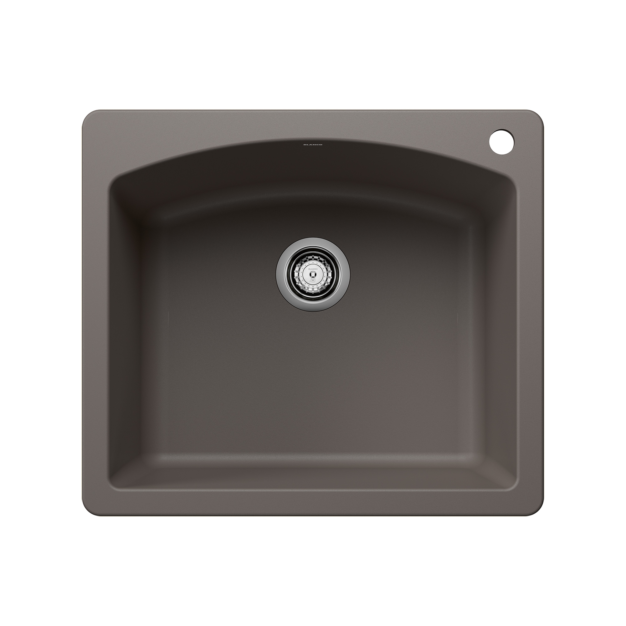 BLANCO 443097 Diamond Undermount 25-Inches x 22-Inches Granite Single bowl 1-Hole Kitchen Sink