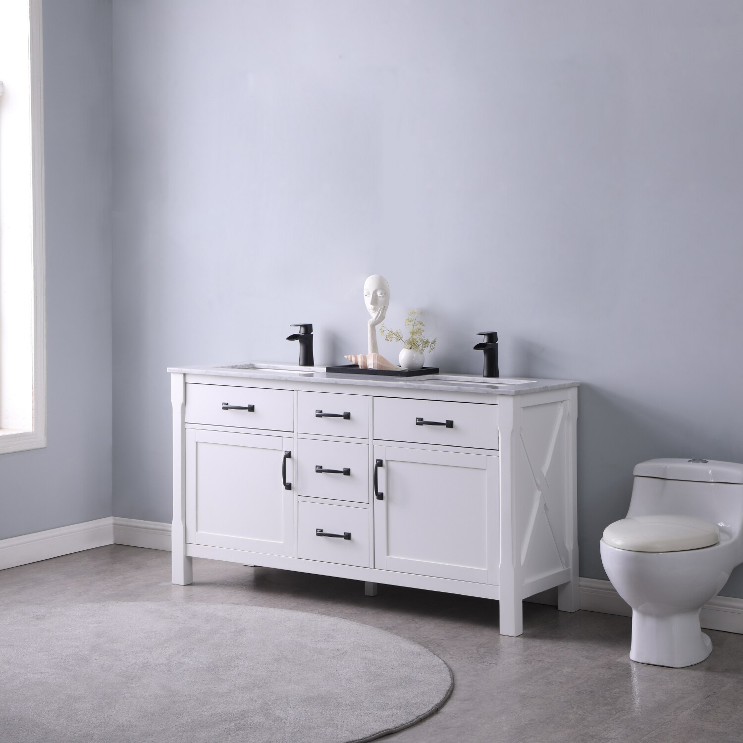 Altair 535060-WH-CA-NM Bath-Vanity-Combo - View #6