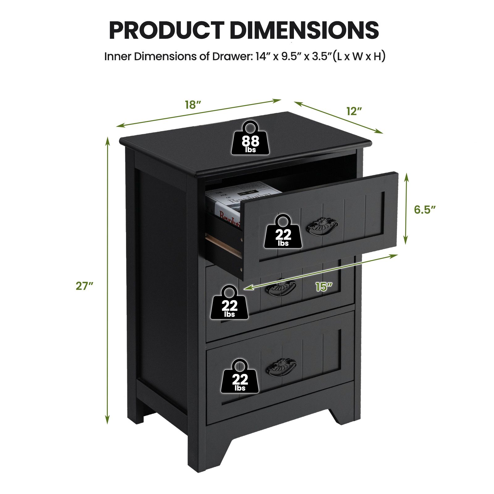 Slickblue D-CO-KB88001UH End-Tables - View #3