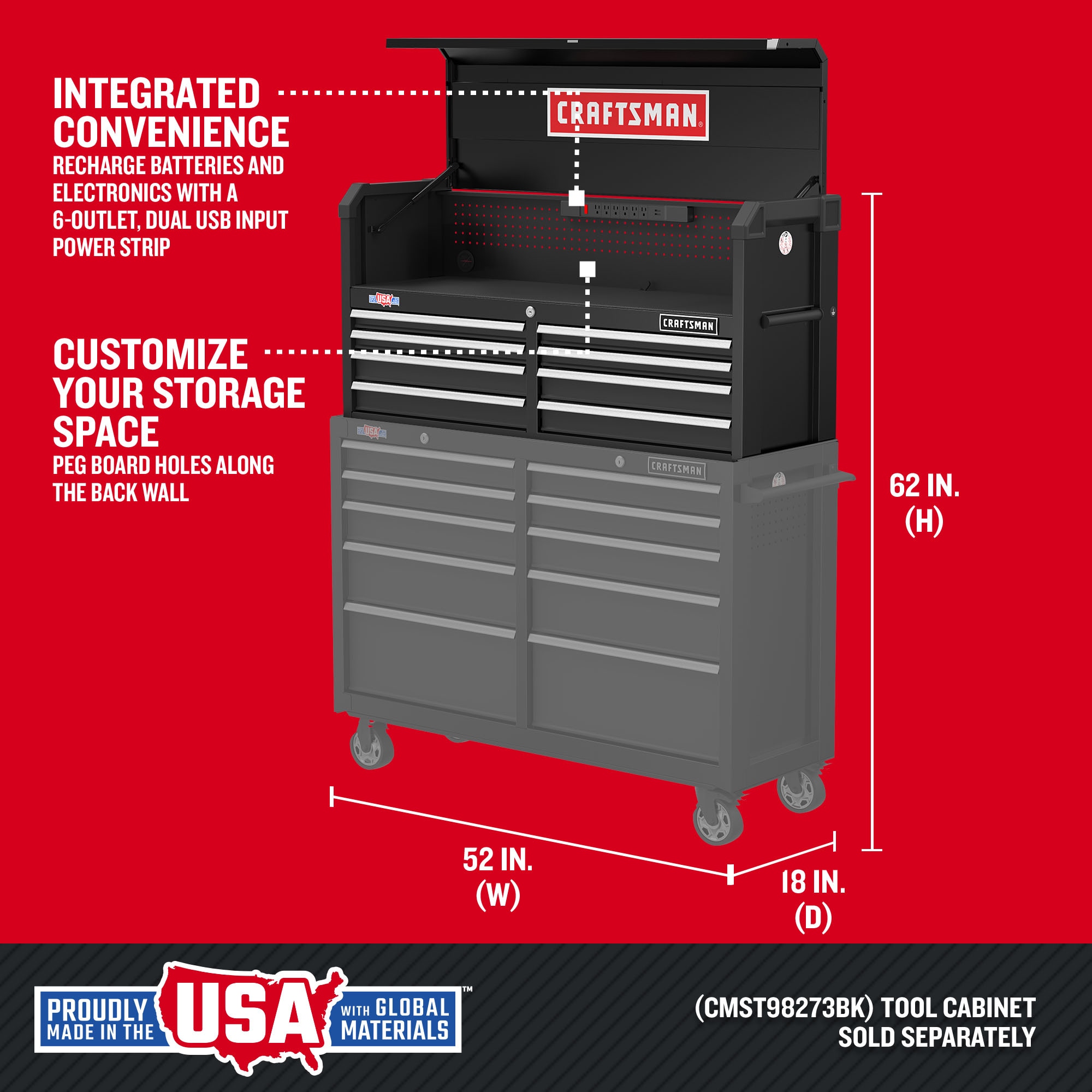 CRAFTSMAN CMST98272BK Tool-Chests - View #2