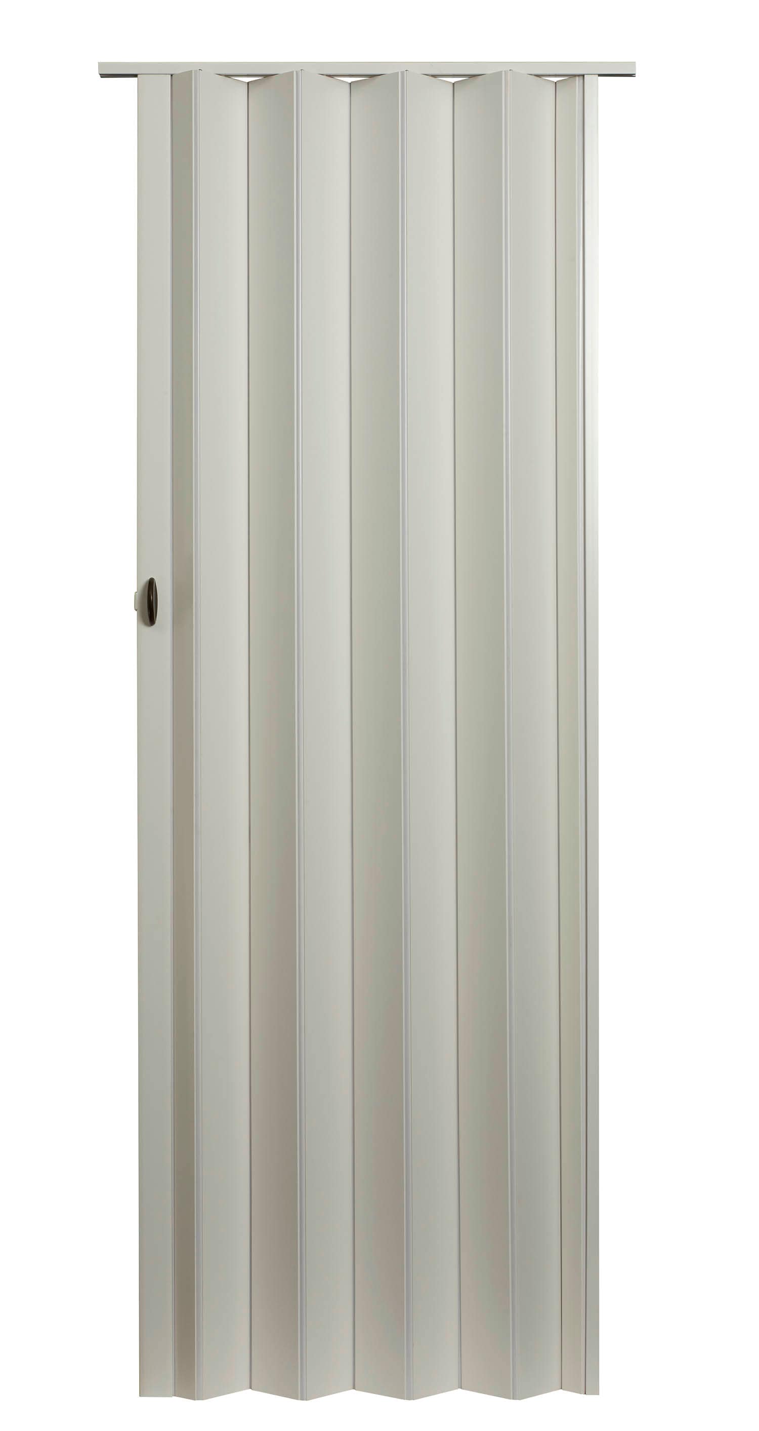 Spectrum HSECHO3280WA Echo 36-in x 80-in Universal Handing White Ash PVC Accordion Door ( Hardware Included )