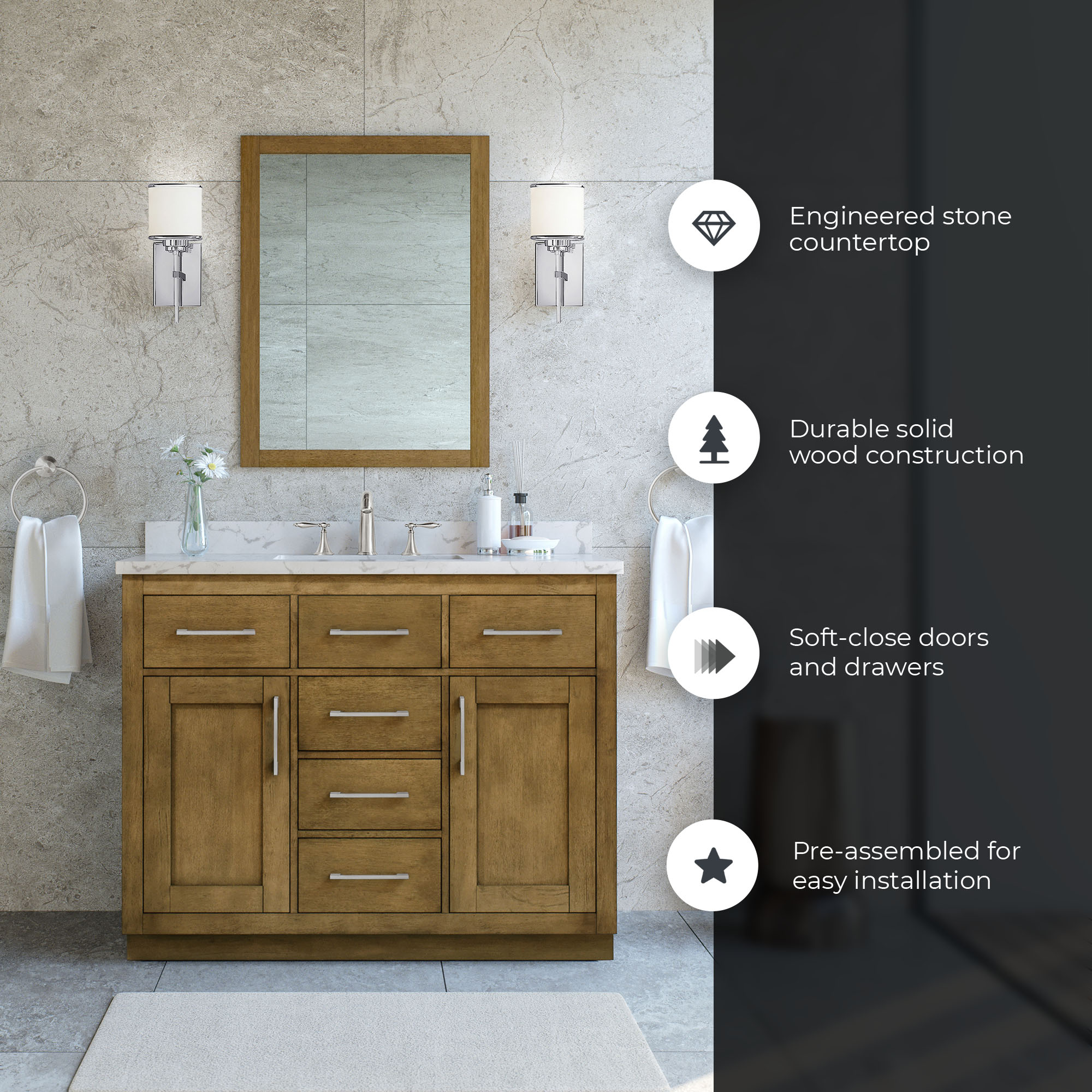 OVE Decors 15VVAR-ATHE42-059 Bath-Vanity-Combo - View #4