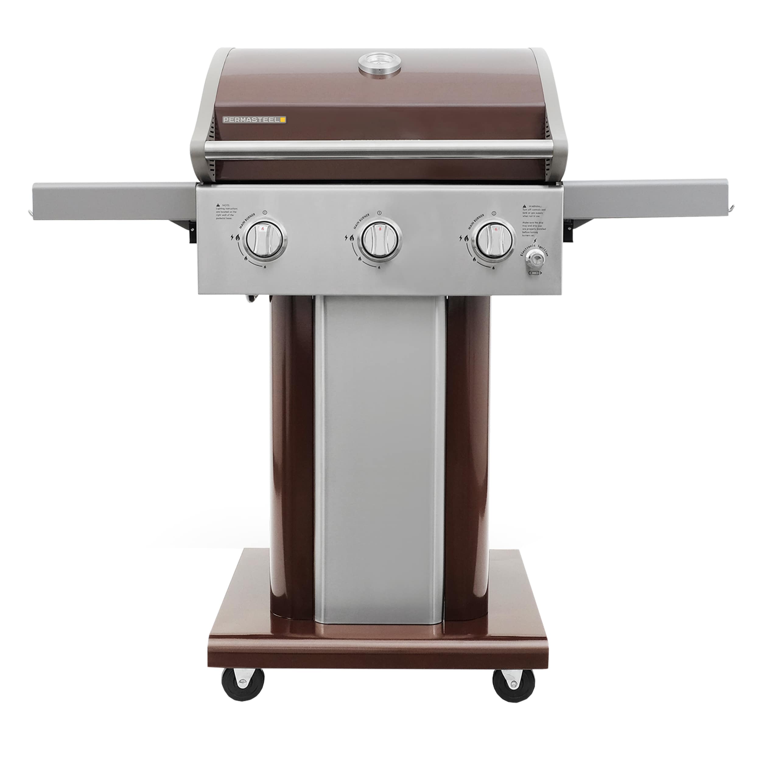 Permasteel Black 3-Burner Liquid Propane Gas Grill PG-40301-BK Sansujyuku sansujyuku.com