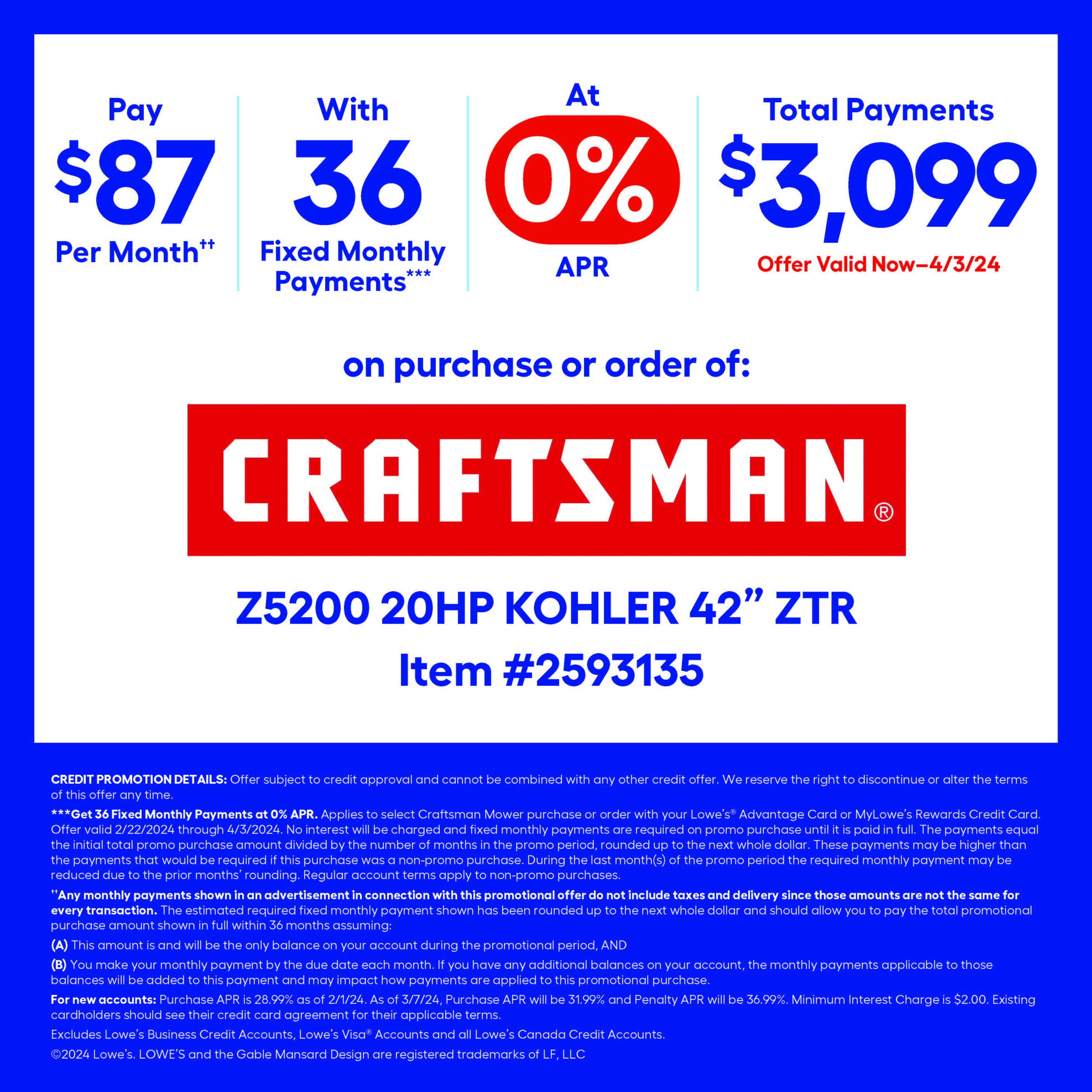 Craftsman deals z5200 manual