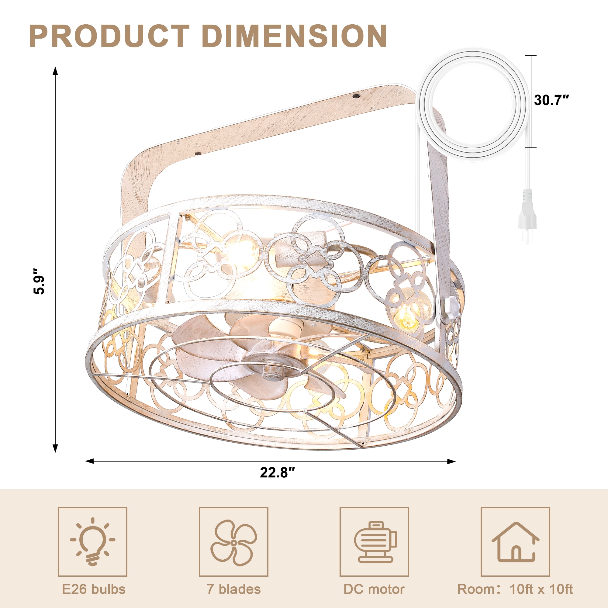 Bella Depot DCFSD2036 Ceiling-Fans - View #10