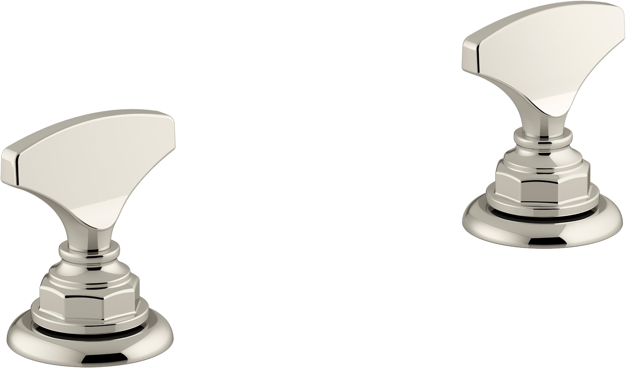 KOHLER K-98068-6-SN Vibrant Polished Nickel 2 -Handle Lever Bathtub Faucet Handle