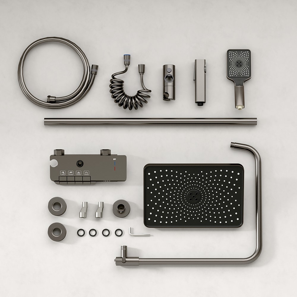 Homsee C-KF020457-01 Tub-Shower-Faucets - View #12
