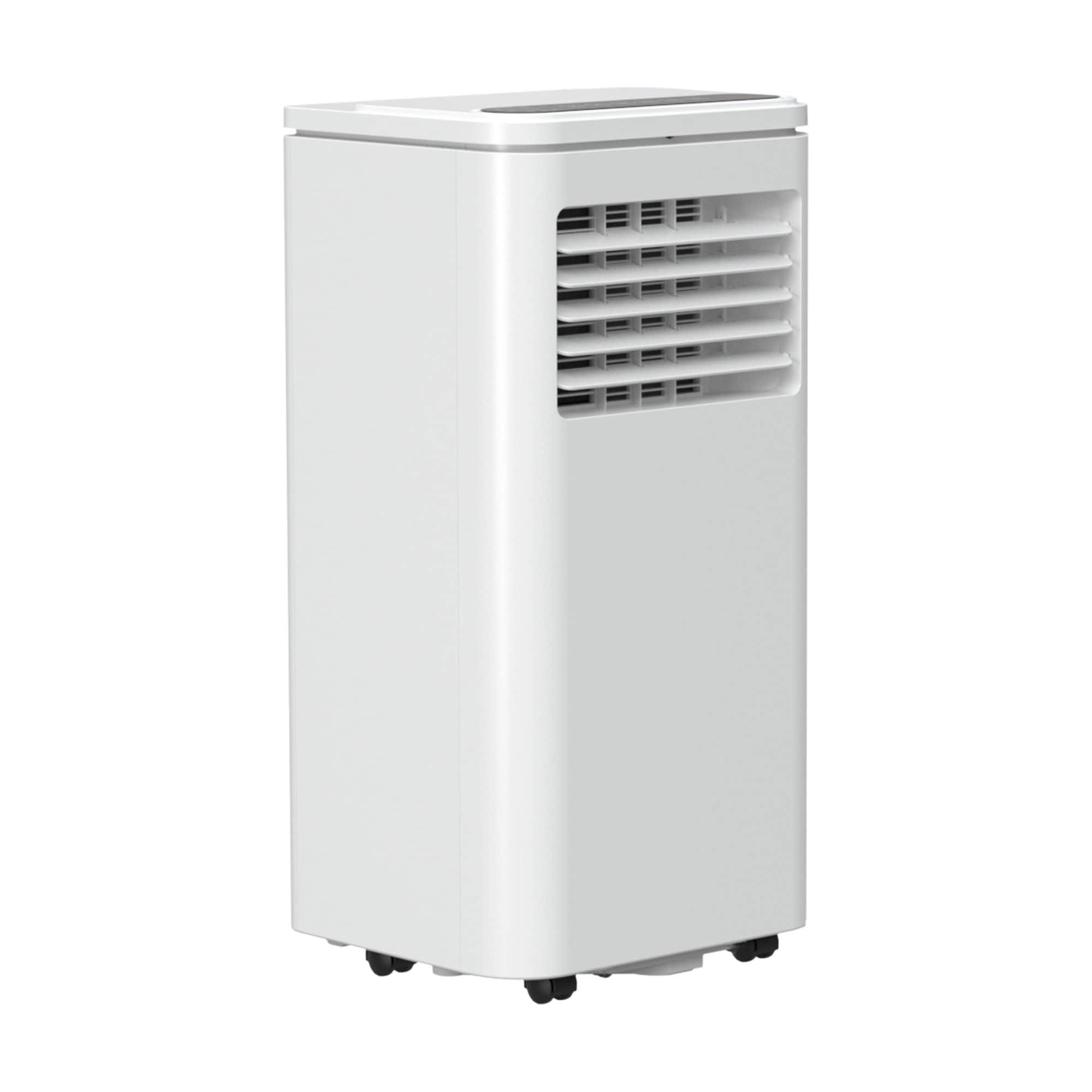 Elexnux A4217-8K 110-Volt White Vented Portable Air Conditioner