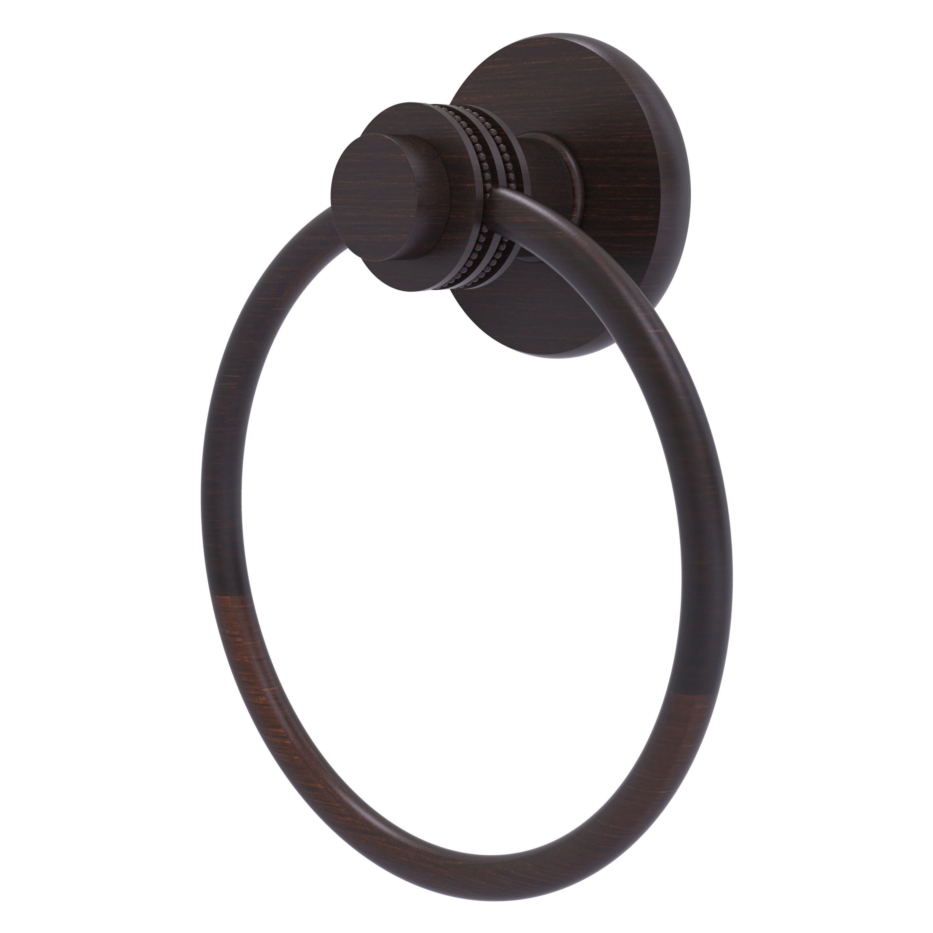 Allied Brass 916D-VB Mercury Venetian Bronze Wall mount Single Towel Ring
