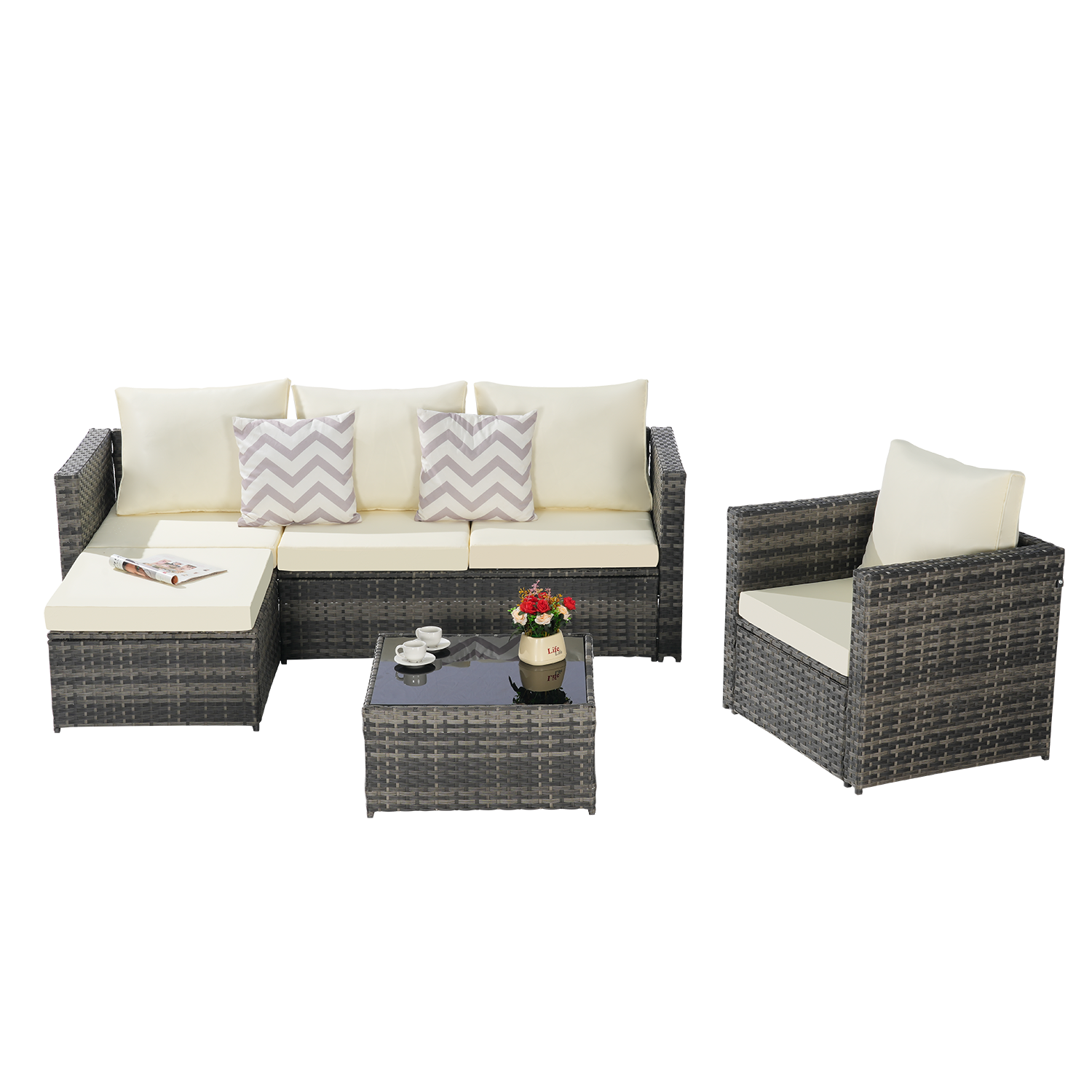 Mondawe MA-GCS387-7 Patio-Conversation-Sets - View #3