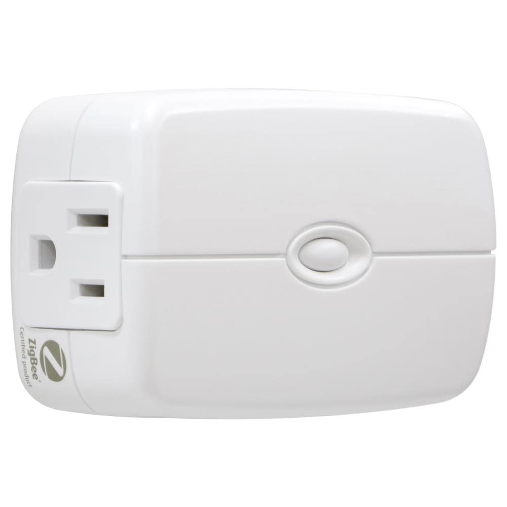 GE Zigbee Smart Switch Plug-In, 2-Outlet Lighting Control, 45853GE