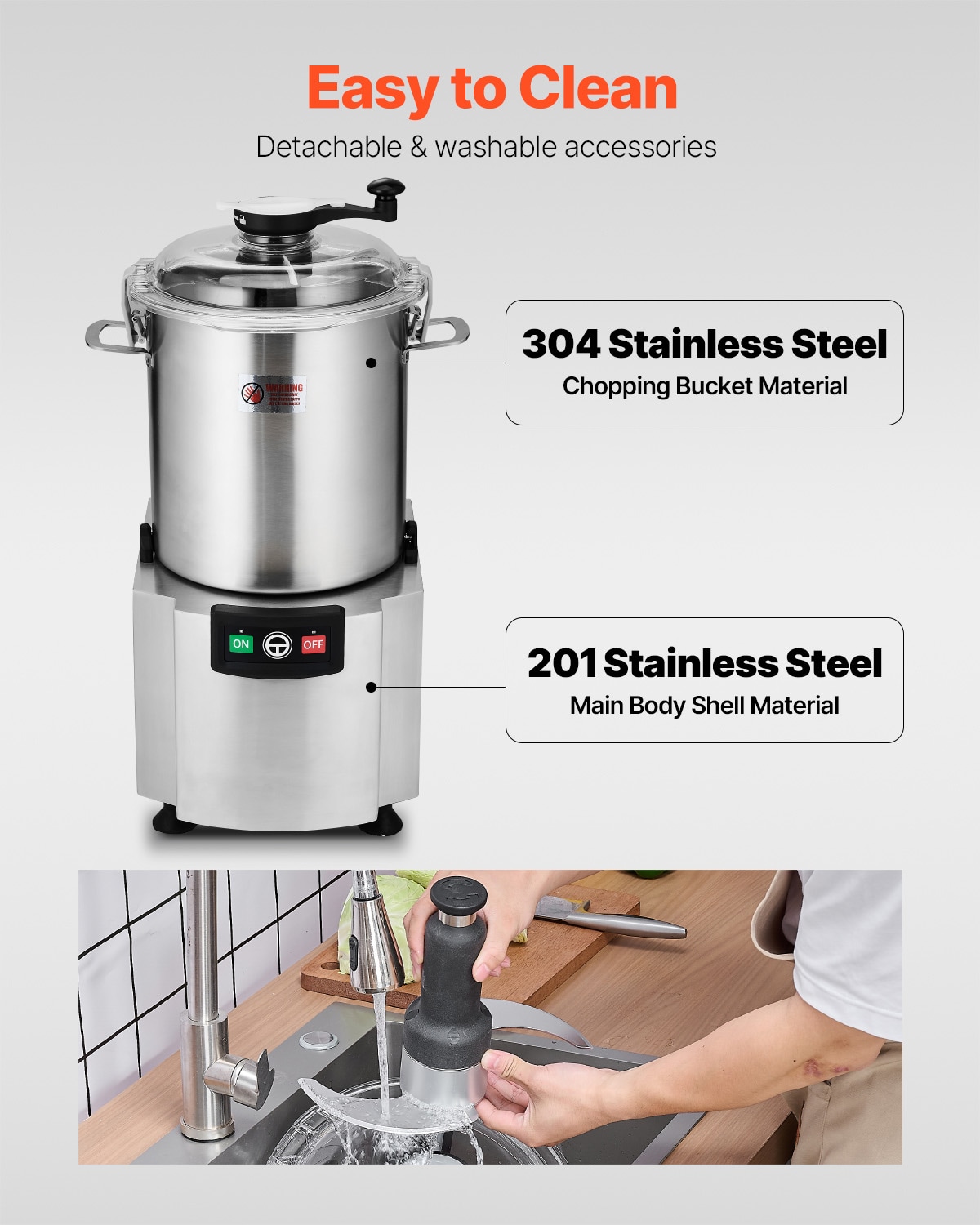 VEVOR SCAJSQSJ18L106314V1 Food-Slicers - View #6
