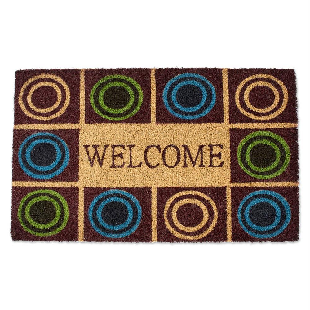 Home Sweet Home & Coir Mat, 22X47, Natural Sold by at Home