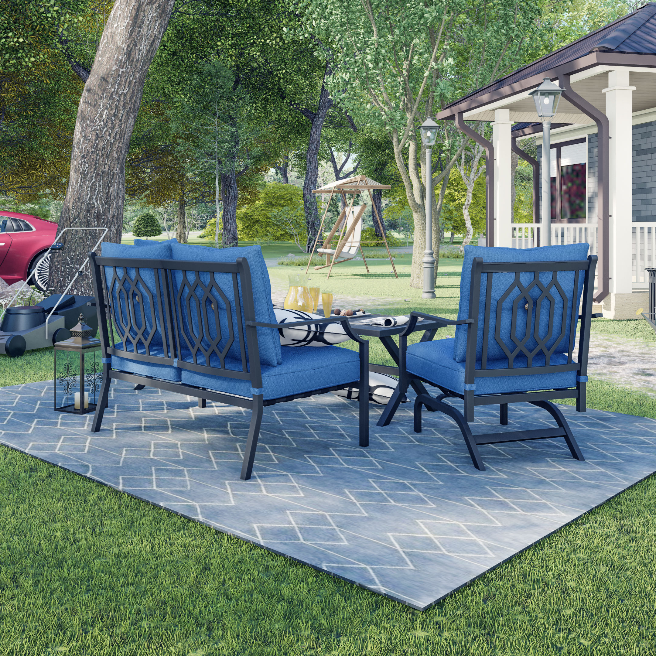 Top Home Space TP003-103-19-B Patio-Conversation-Sets - View #3