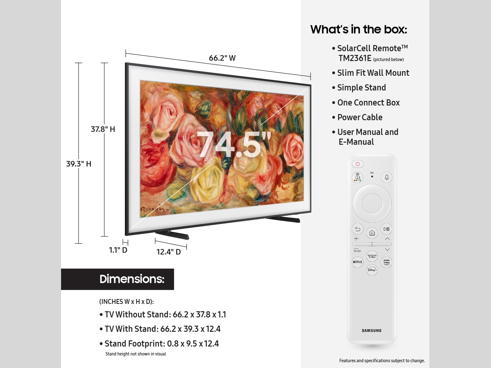 Samsung QN75LS03DAFXZA tvs - View #5
