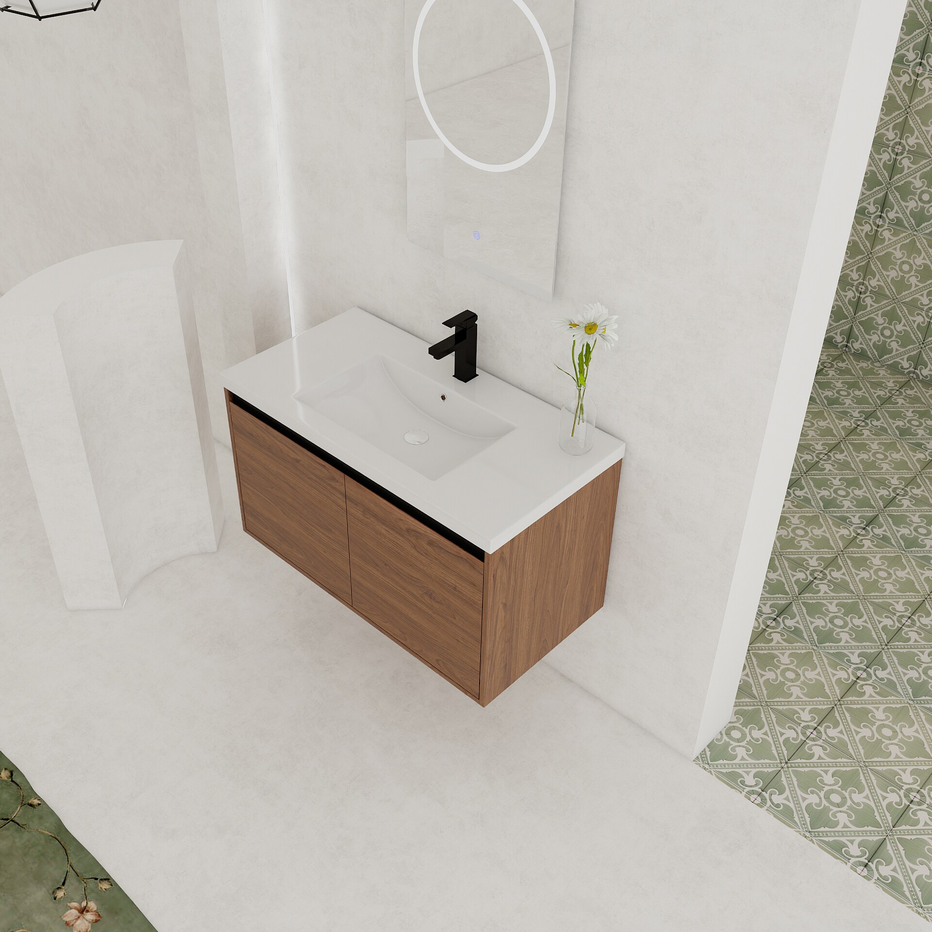 CALVON WMVT130B Bath-Vanity-Combo - View #4