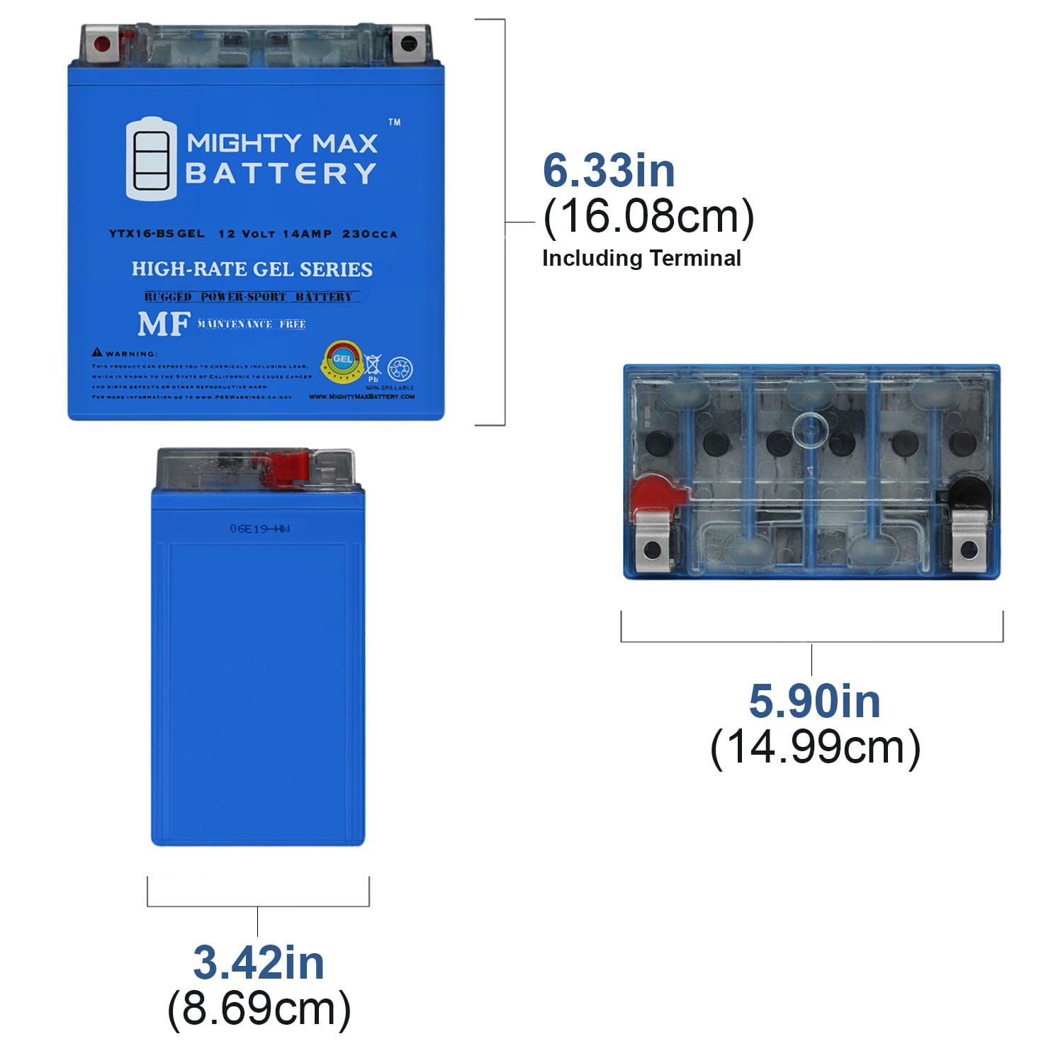 Mighty Max Battery MAX3512419 Device-Replacement-Batteries - View #4