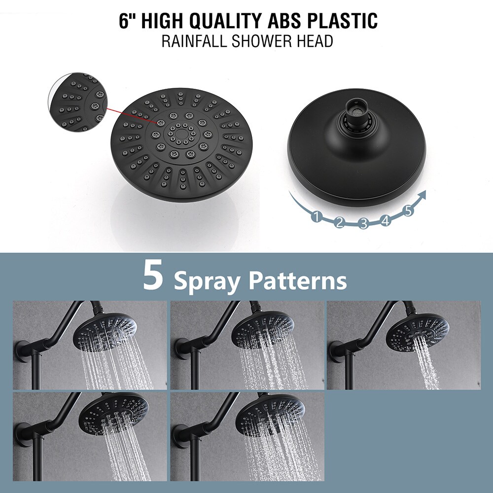 EQLOO AE132MB Fixed-Showerhead - View #3