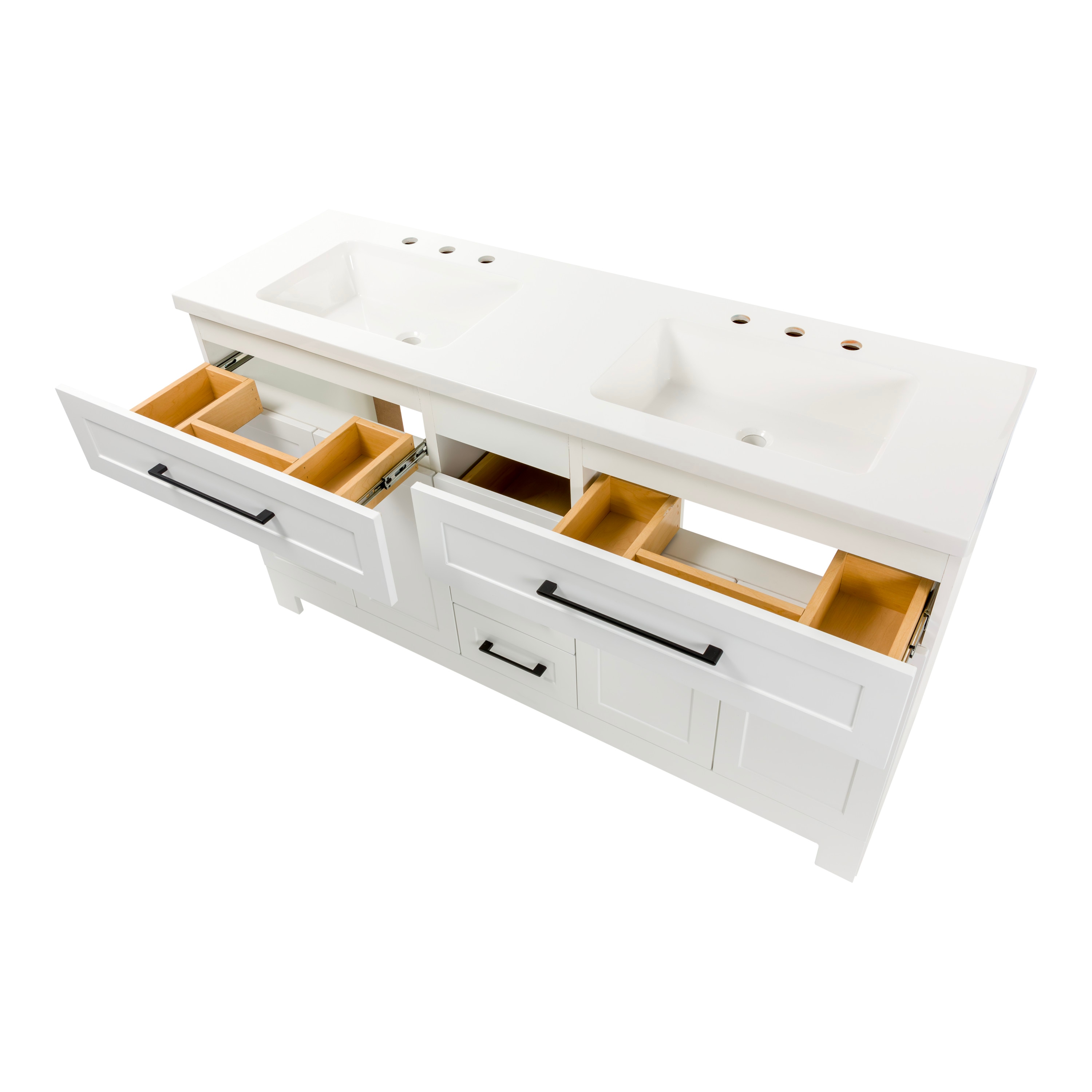 Style Selections CU60P2-WH Bath-Vanity-Combo - View #11