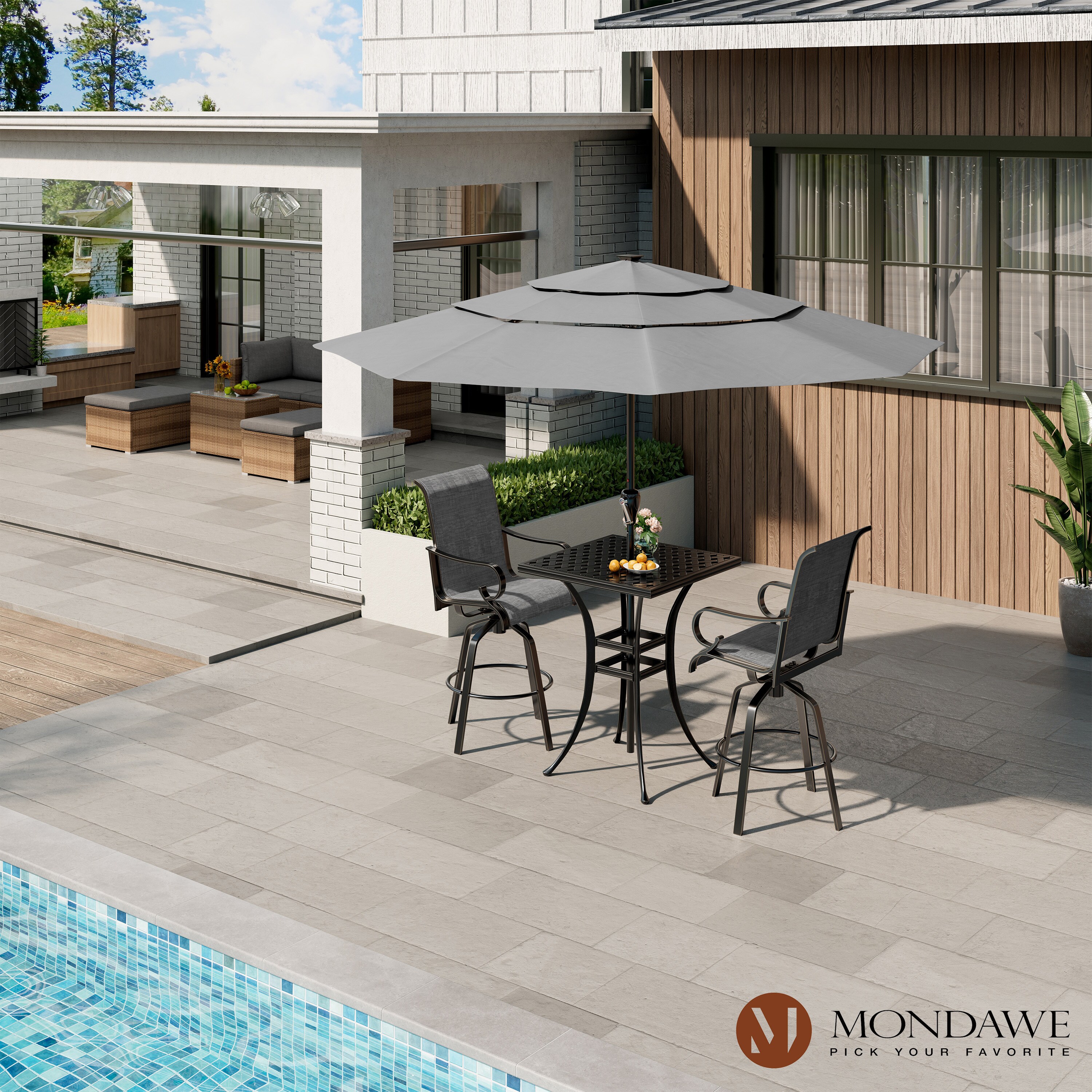 Mondawe OR-SH-030DAA-TM Patio-Dining-Sets - View #3