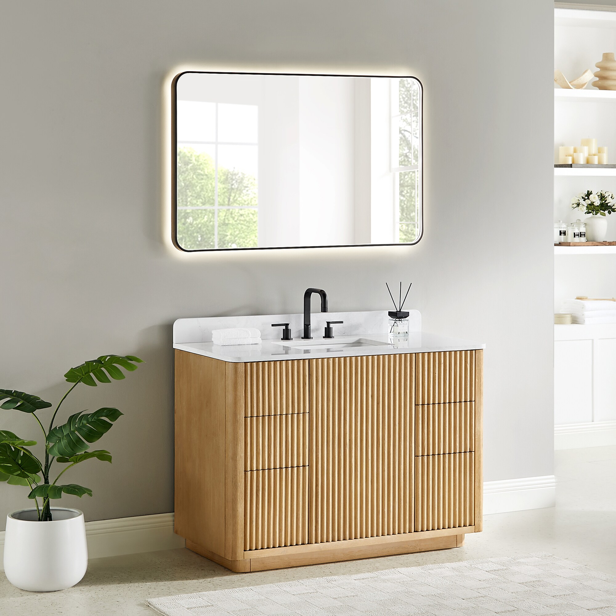 Altair 580048-WL-GW Bath-Vanity-Combo - View #3