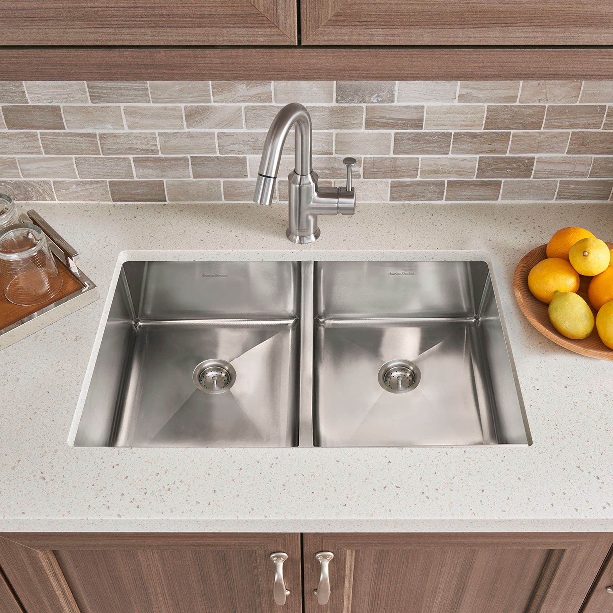 Hafele America Under Sink Mat in Gray and Stainless