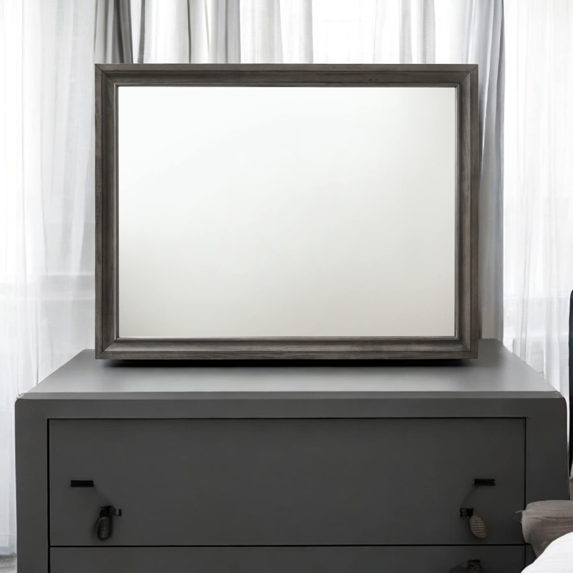 LOVMOR SF-Y-B2726P261248 Naima Gray Finish Mirror