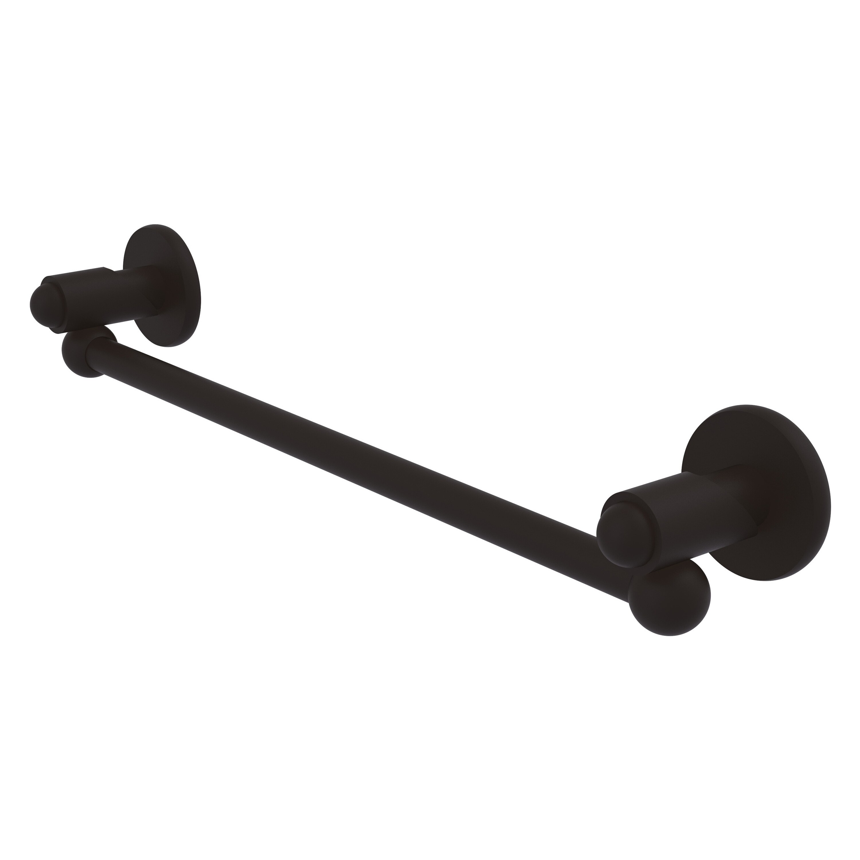 Allied Brass SH-41/24-ORB Soho 24-in Oil-rubbed bronze Wall mount Single Towel Bar