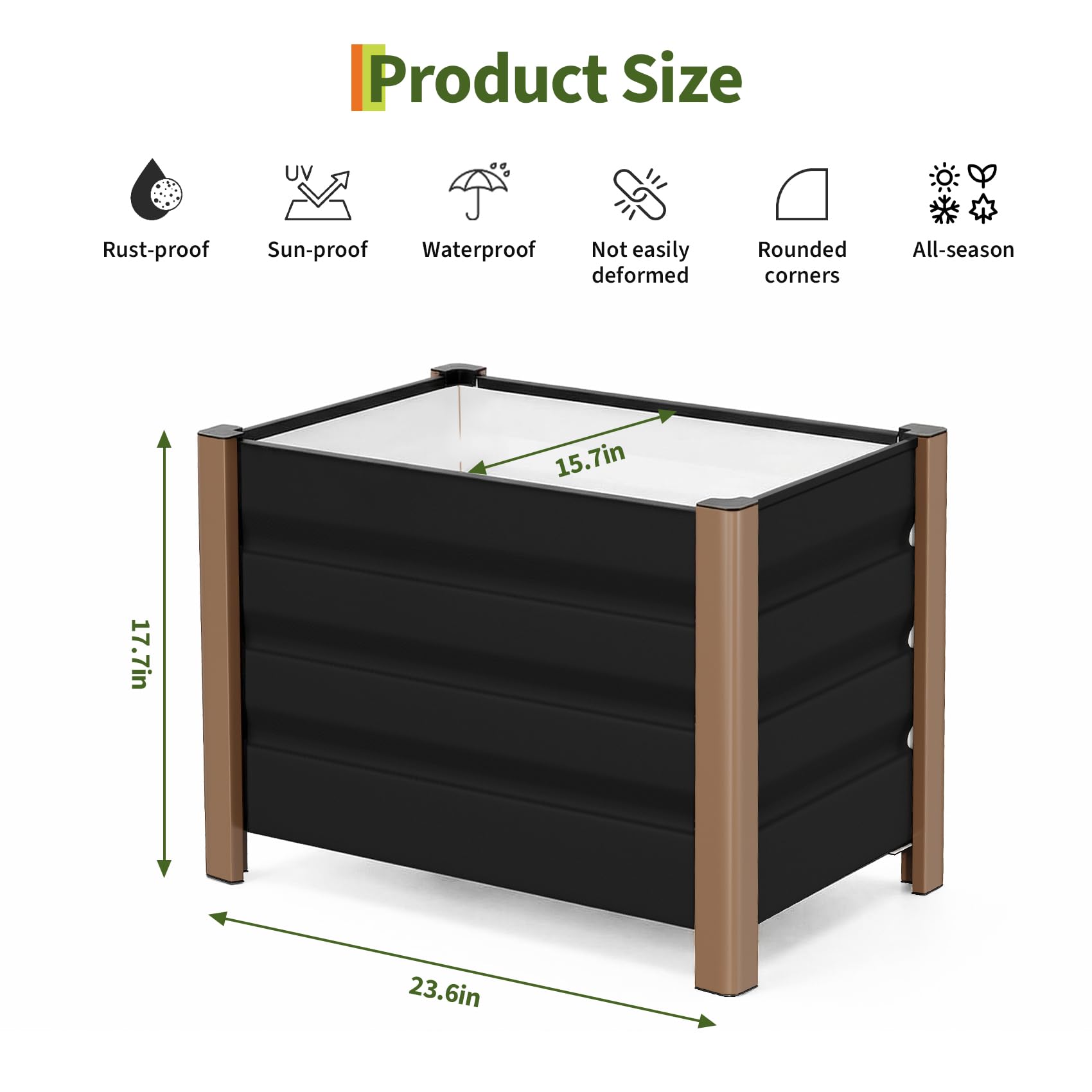 Garvee MRCT9NVHFAL136 Planter-Window-Box - View #5