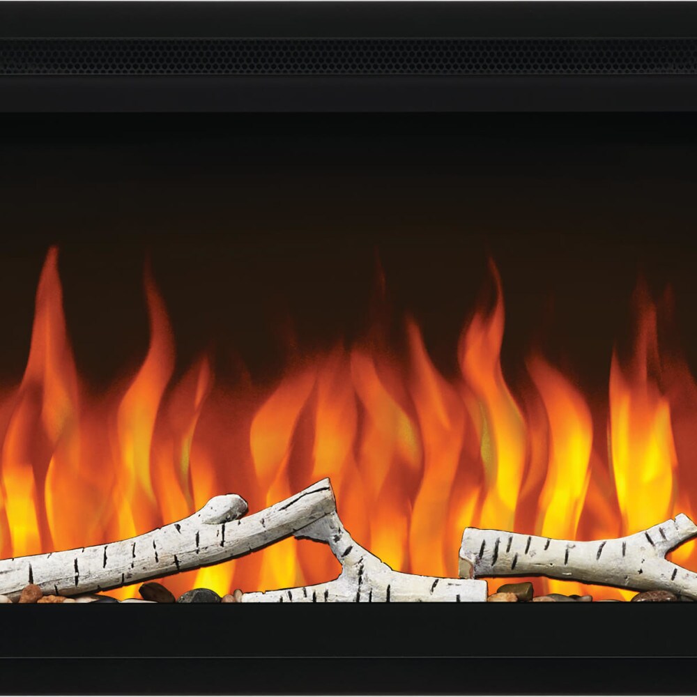 Birch Log LED Fireplace Insert