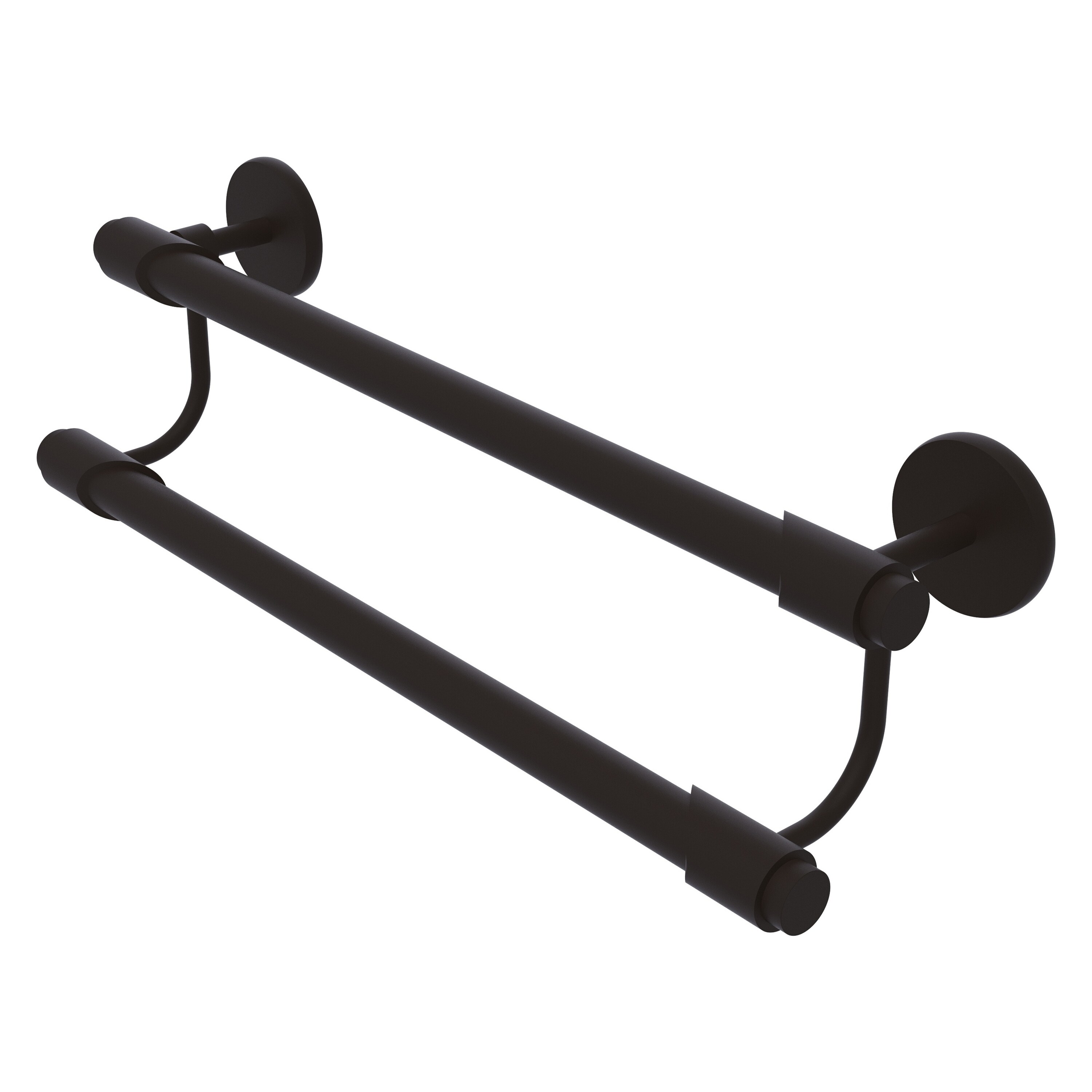 Allied Brass TR-72/30-ORB Tribecca 30-in double Oil-rubbed bronze Wall mount Double Towel Bar