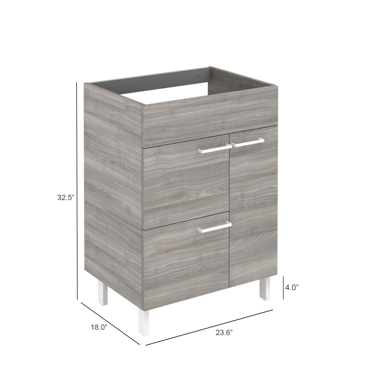 WS Bath Collections ELEGANCE 60 SG BASE vanities - View #2