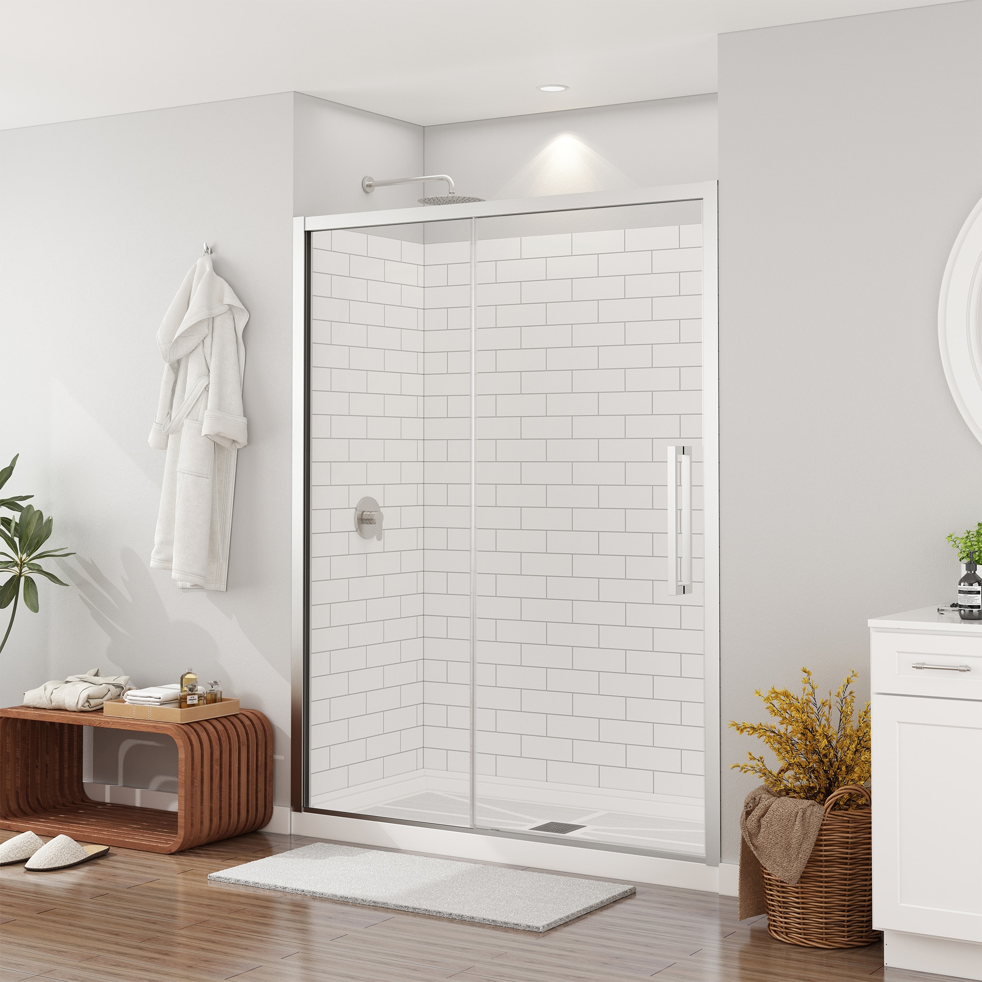 CASAINC CABR1302BN20C15 Alcove-Shower-Kit - View #4