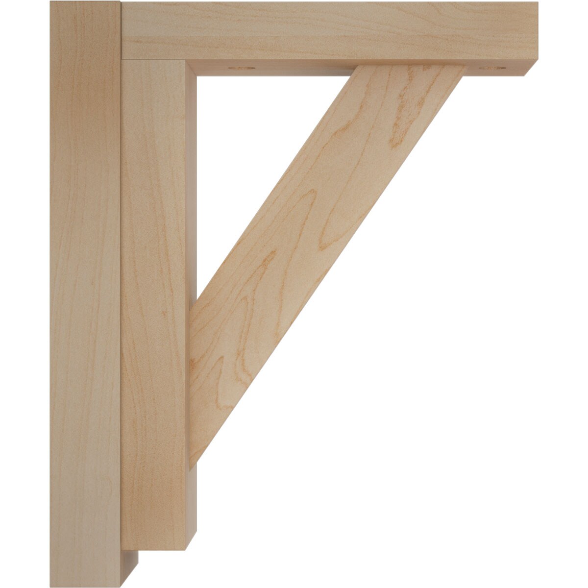 Ekena Millwork BKT02X06X07TRMA Exterior-Brackets-Braces - View #3