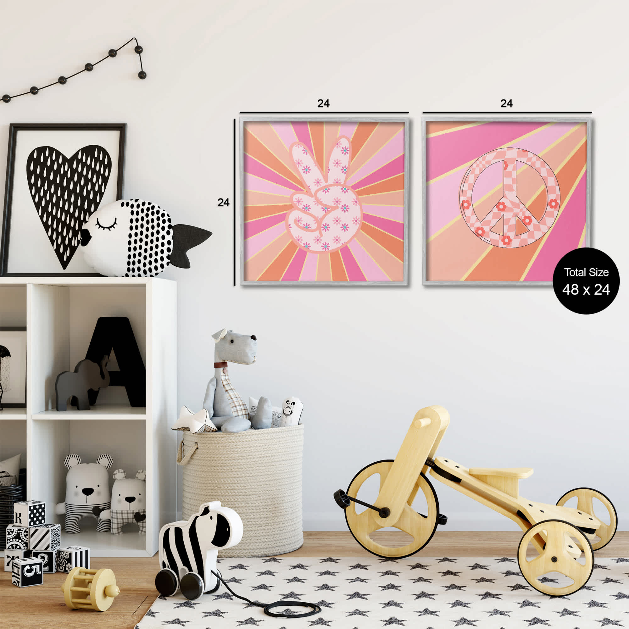 Stupell Industries B2-776-GFF-2PC-24X24 Wall-Art - View #2