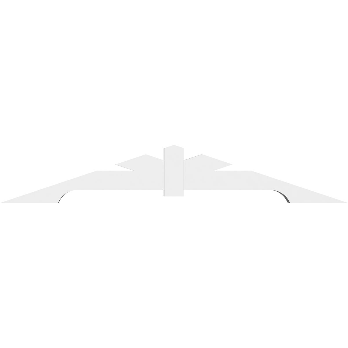 Ekena Millwork GBP072X12X0404VAN00 Exterior-Brackets-Braces - View #2