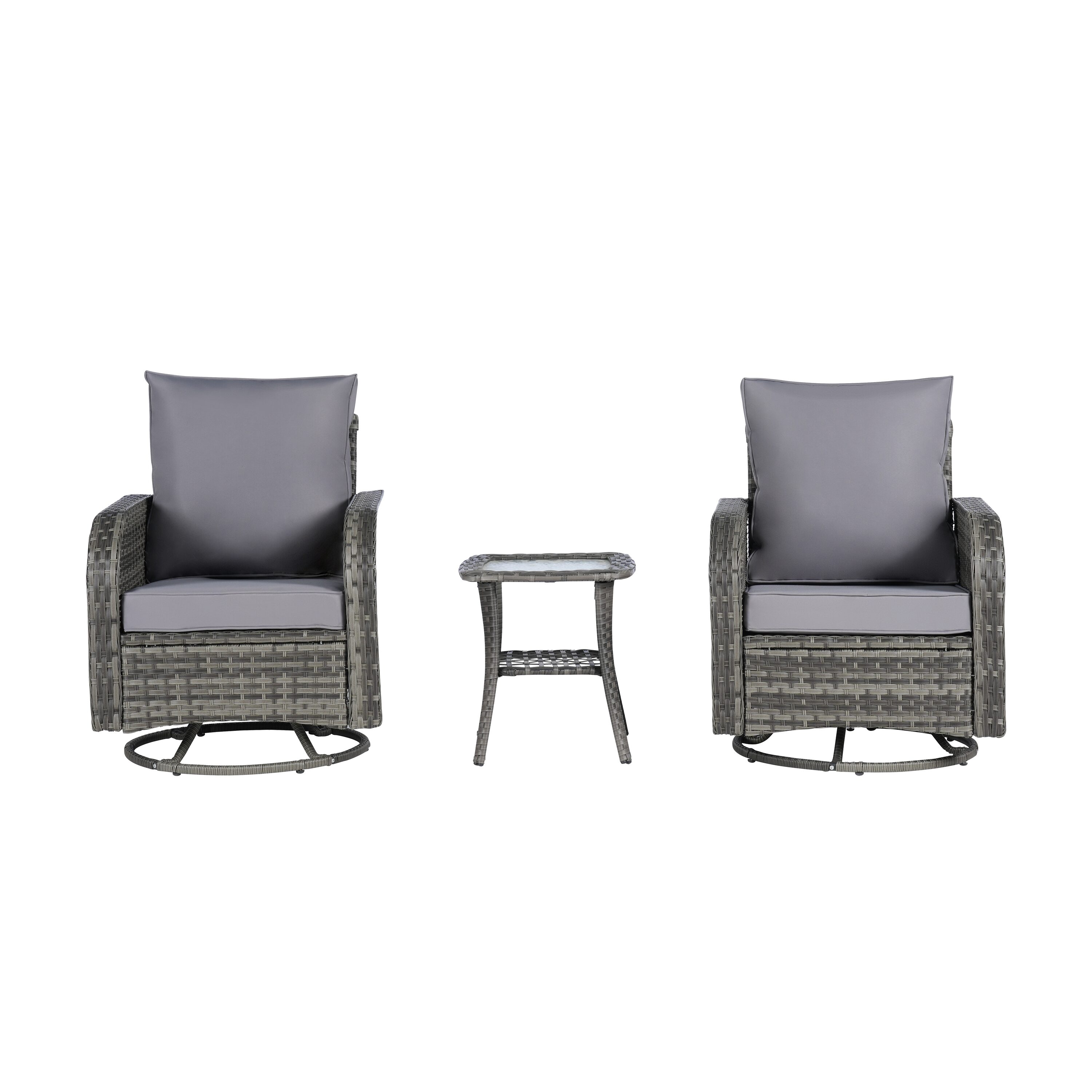 SANSTAR L-WS-S7-SN-V1 Patio-Conversation-Sets - View #2