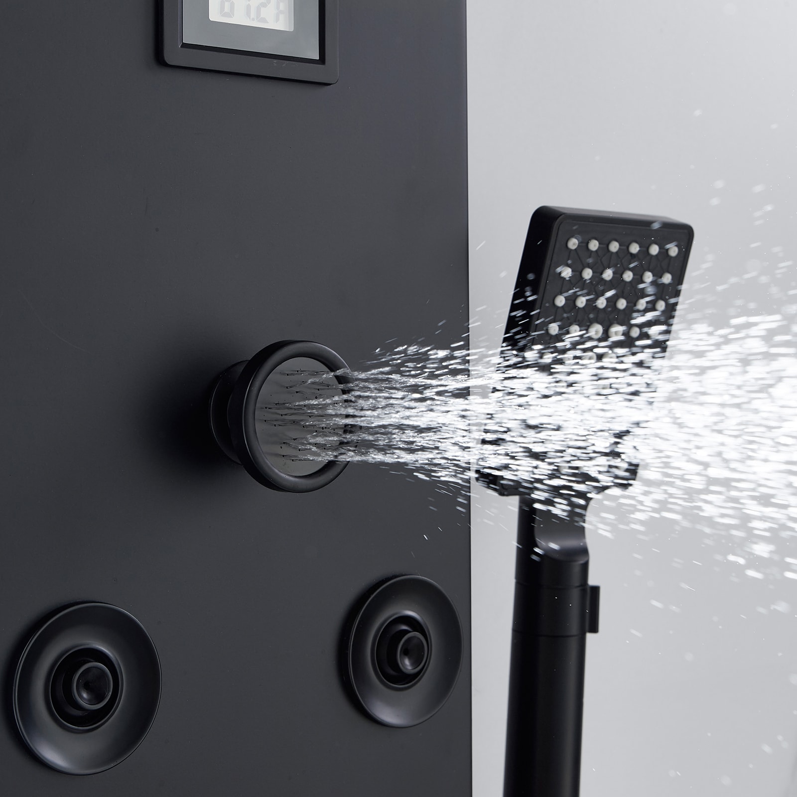 BYH SS-5001-MB Showerhead-Bar-Panels - View #6