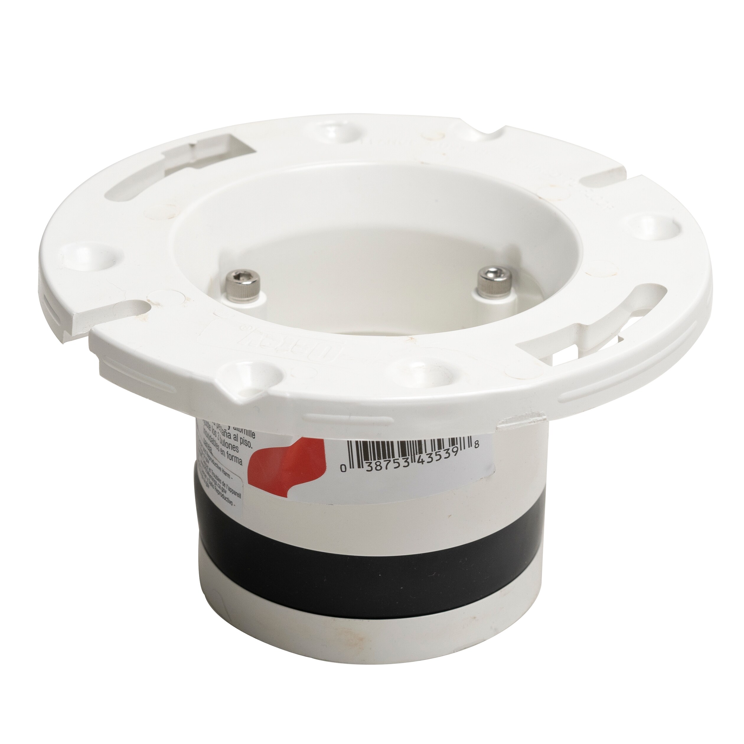 Oatey 3.735-in White PVC Toilet Flange at Lowes.com